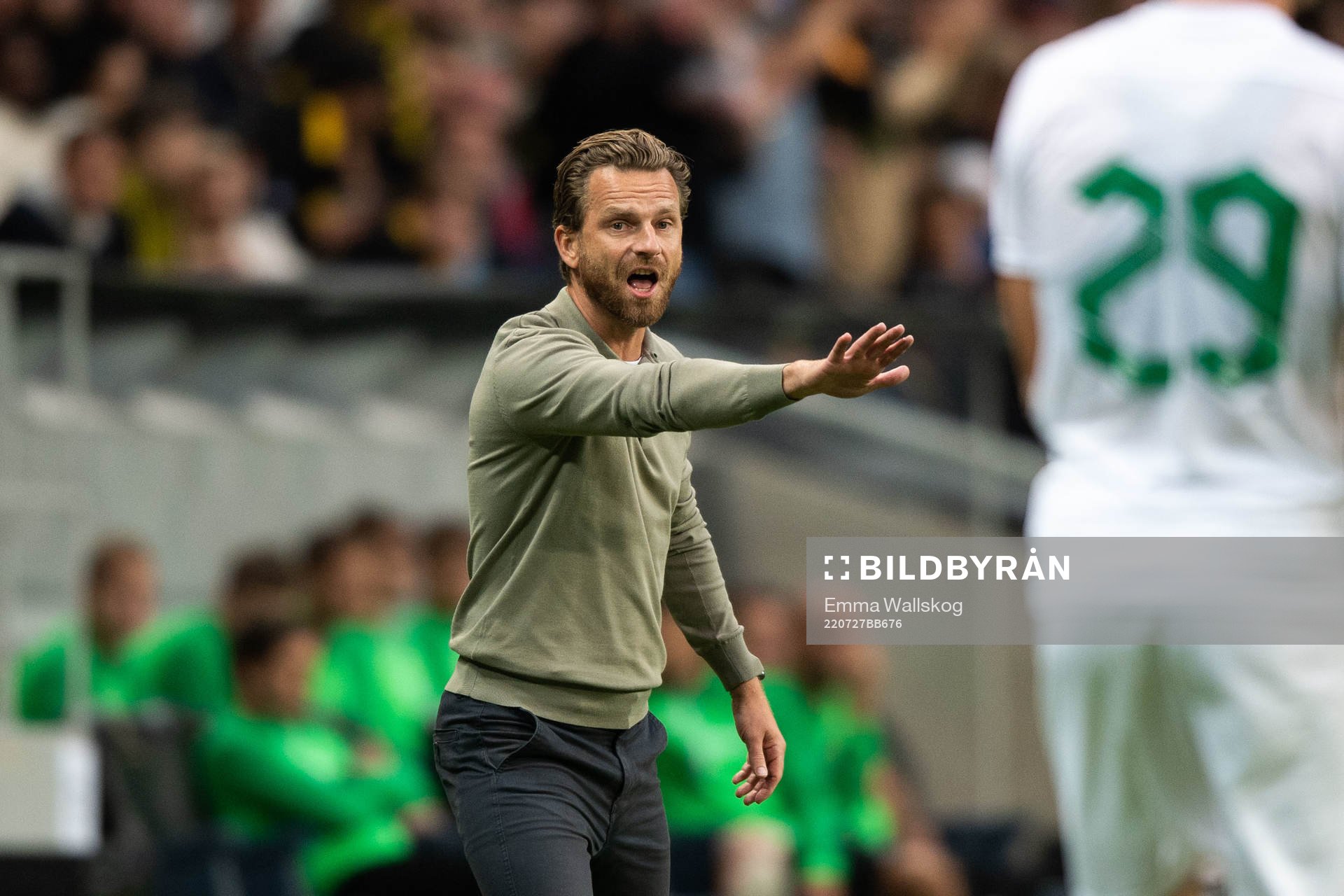 Bartosz Grzelak, head coach of AIK