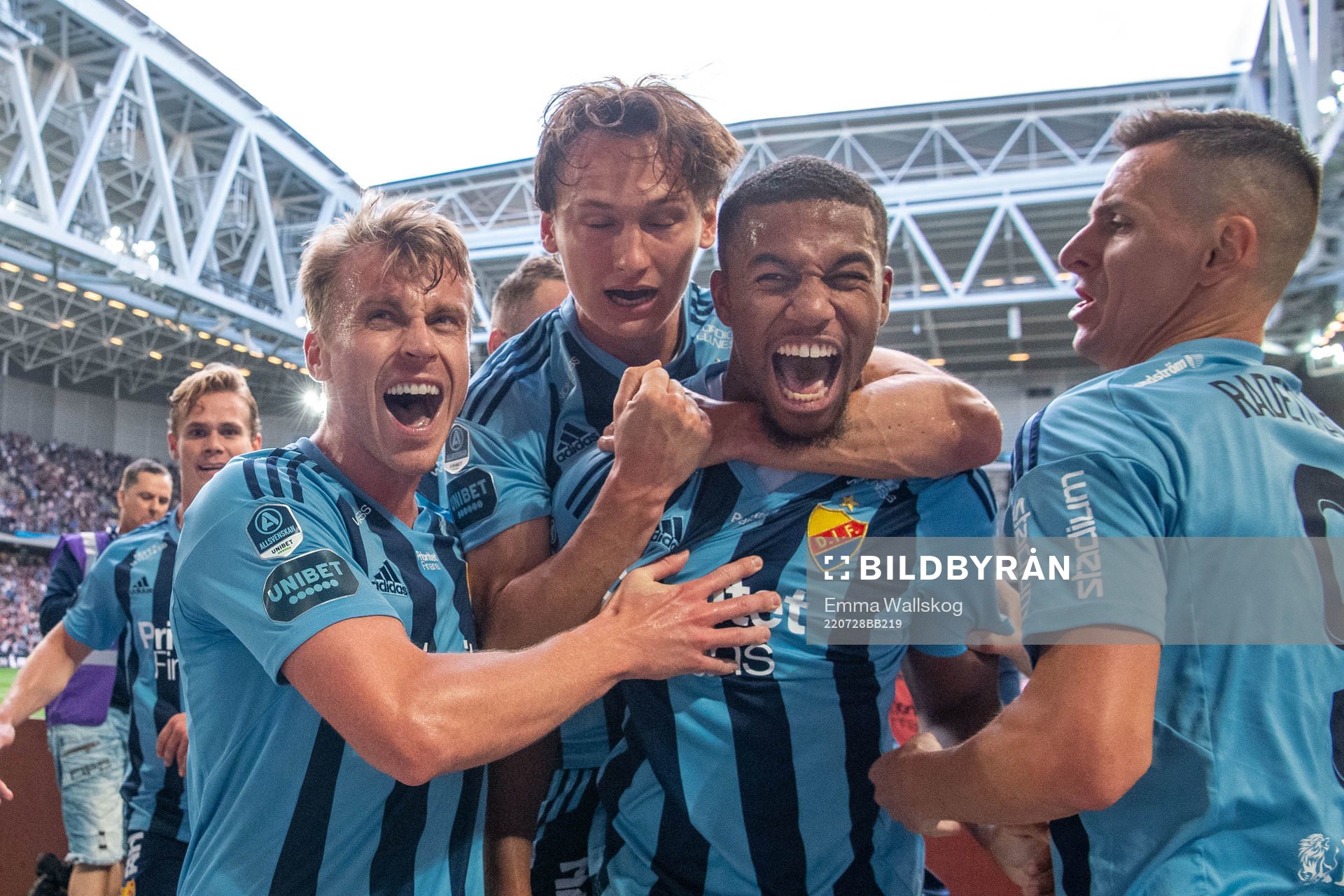 Rasmus Schüller, Hjalmar Ekdal, Isak Hien and Haris
