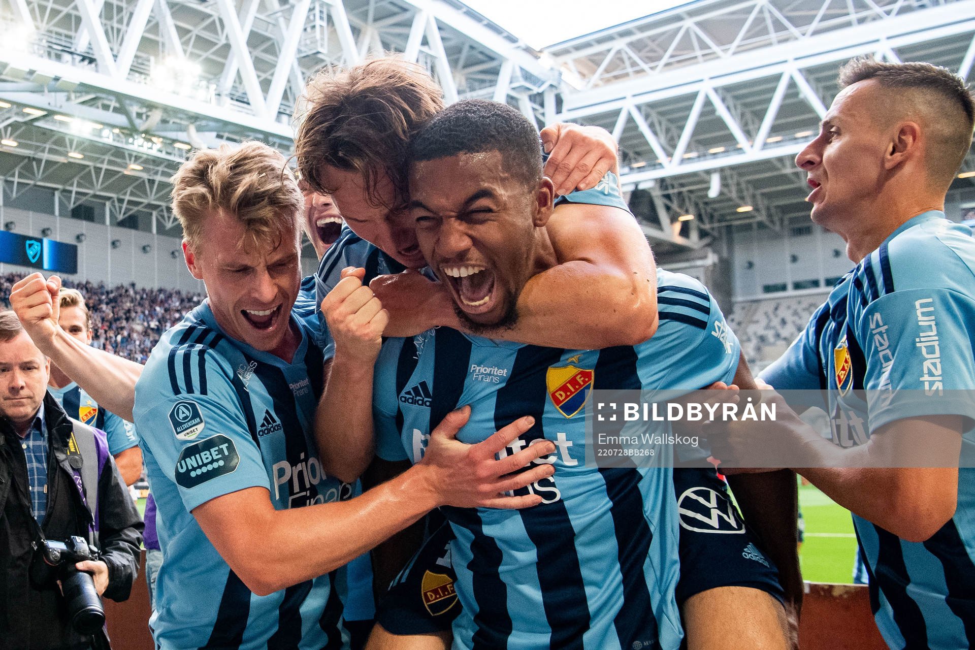 Rasmus Schüller, Hjalmar Ekdal, Isak Hien of Djurgården