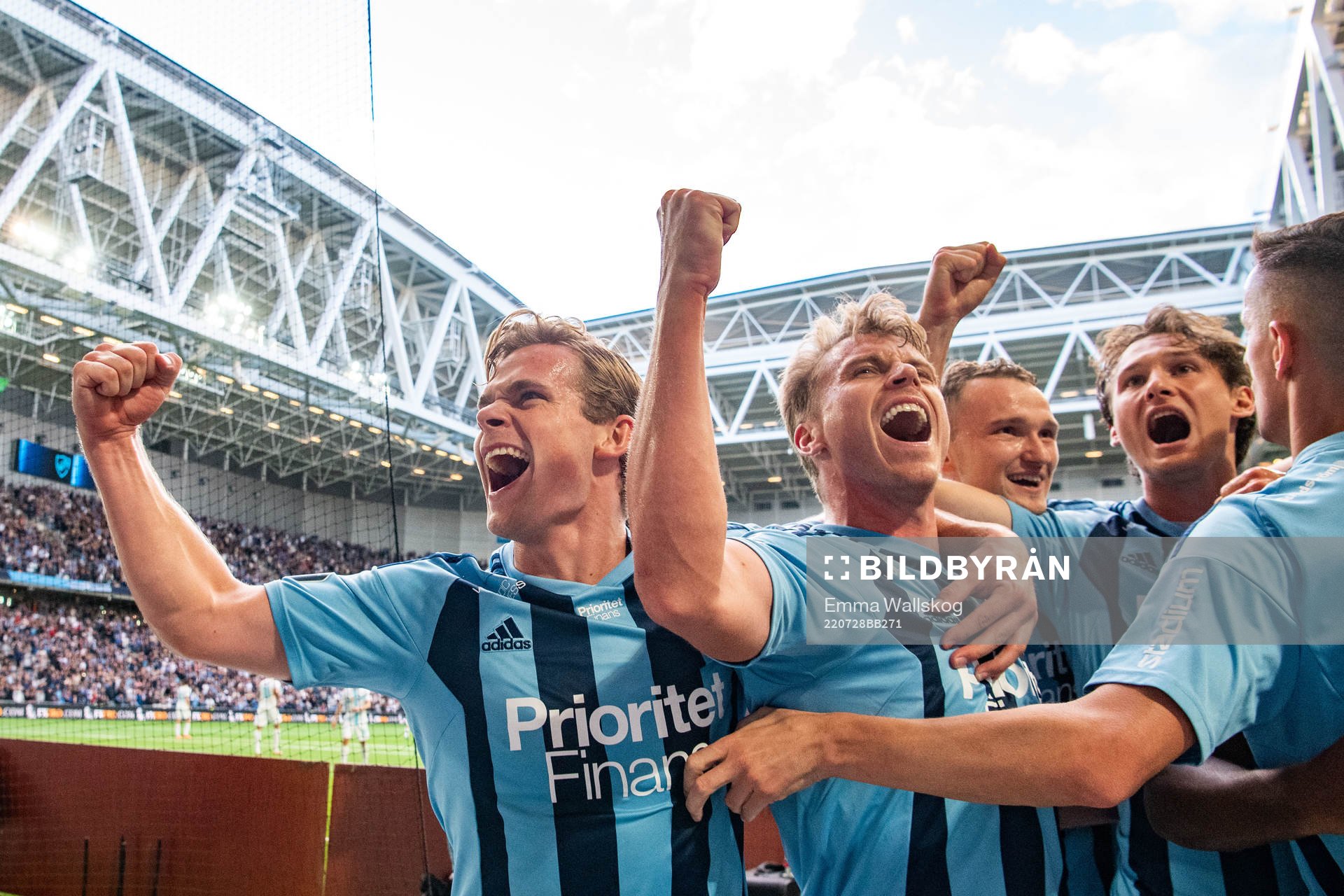 Hampus Finndell, Rasmus Schüller and Hjalmar Ekdal of