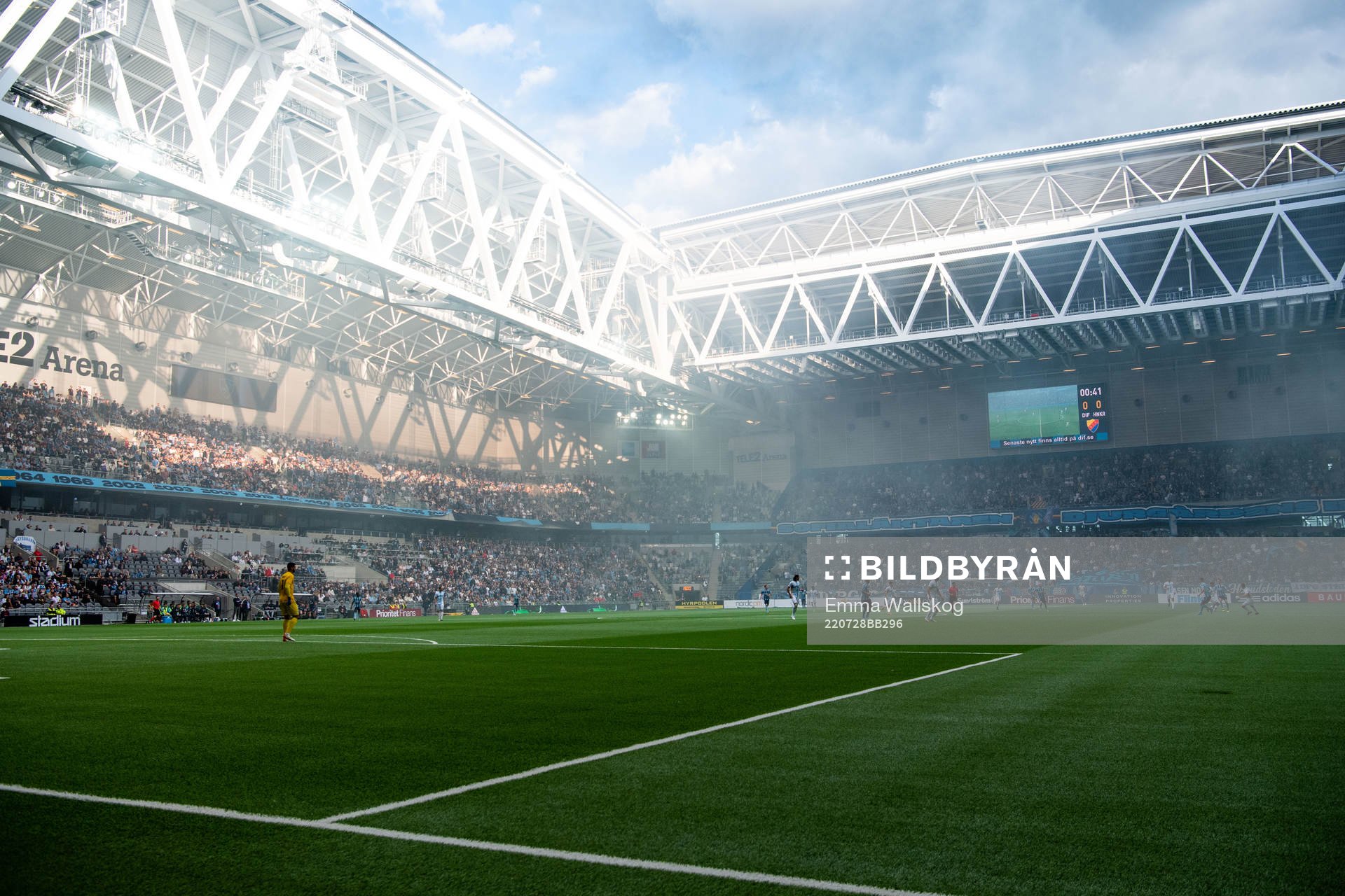 Interior view of Tele2 Arena
