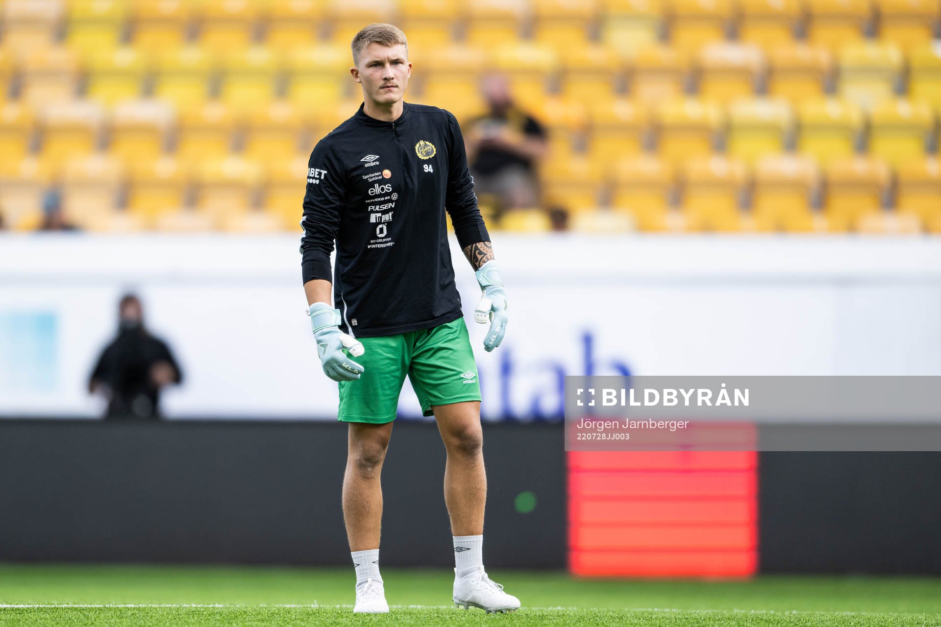 Goalkeeper Alex Rahm of Elfsborg