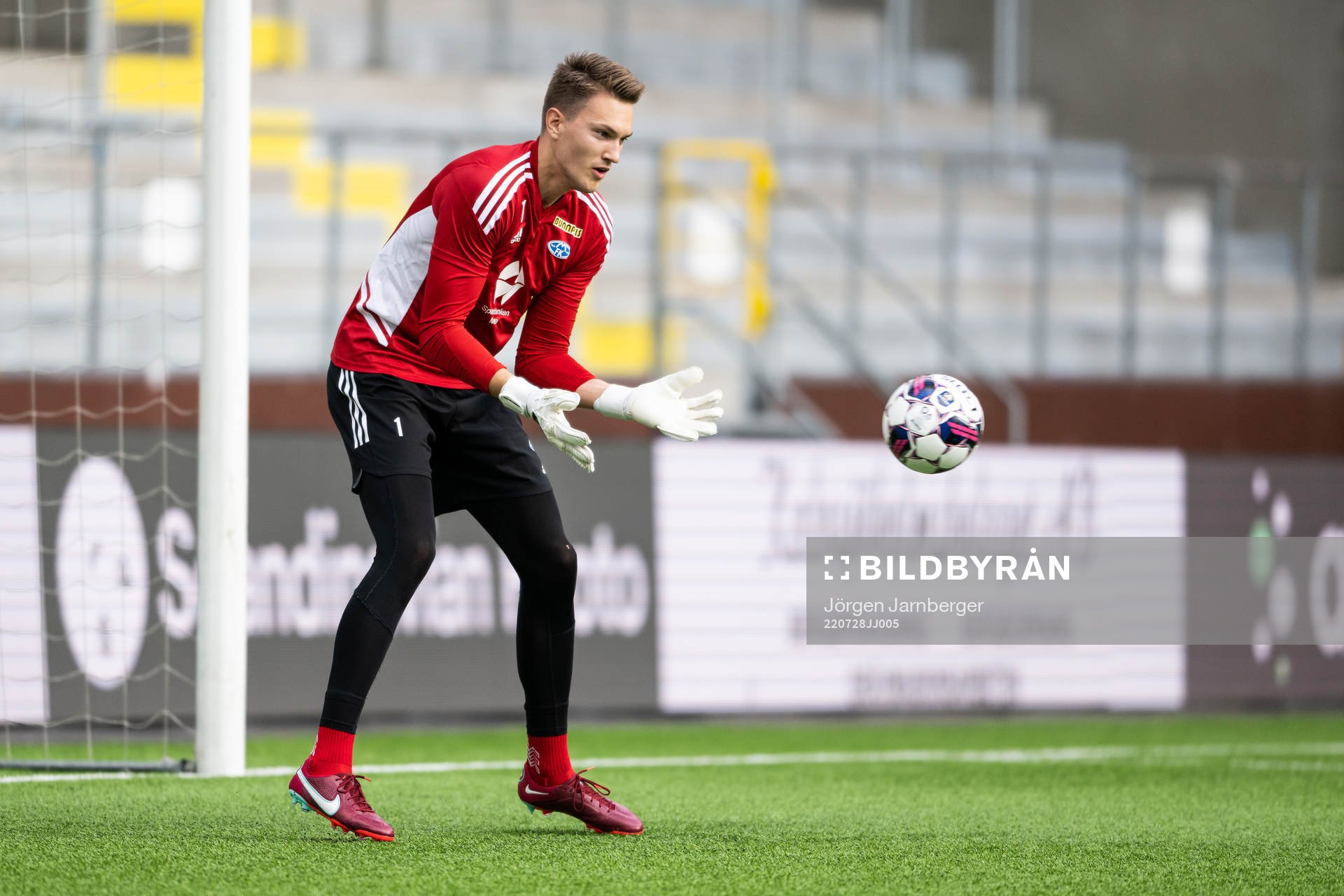 Goalkeeper Jacob Karlstrøm of Molde