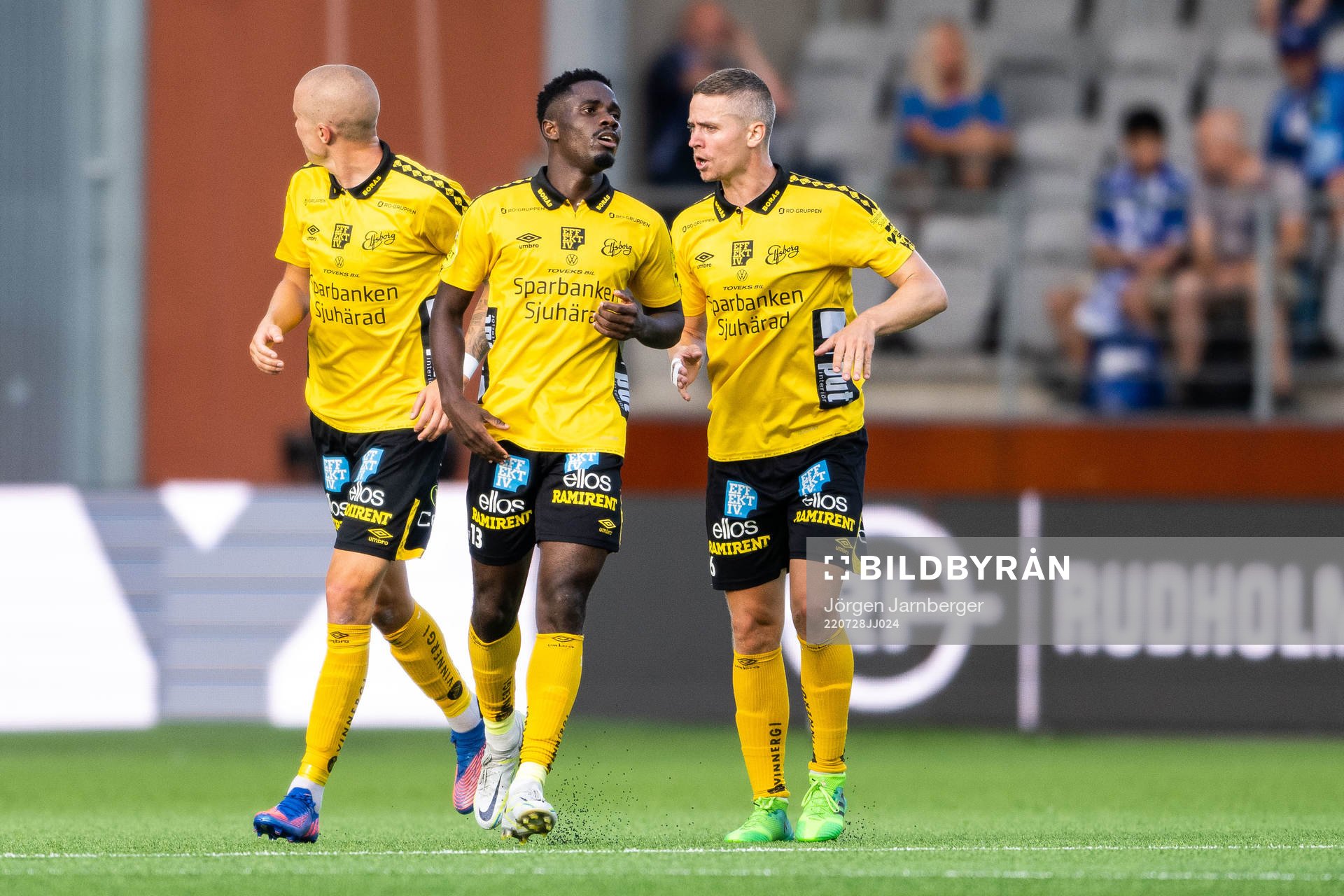 Michael Baidoo and André Ibsen Rømer  of Elfsborg