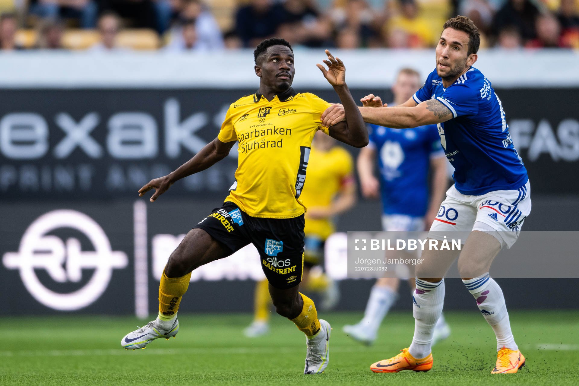 Michael Baidoo of Rijeka and Benjamin Hansen of Molde