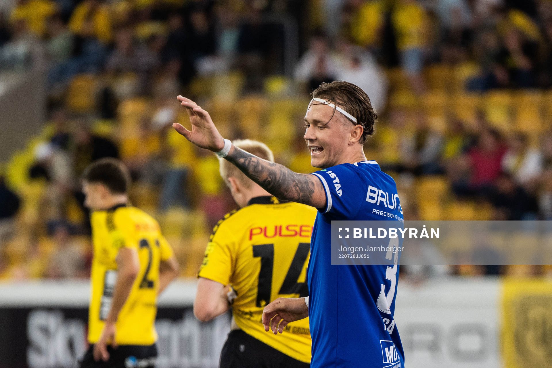 Birk Risa of Molde celebrates