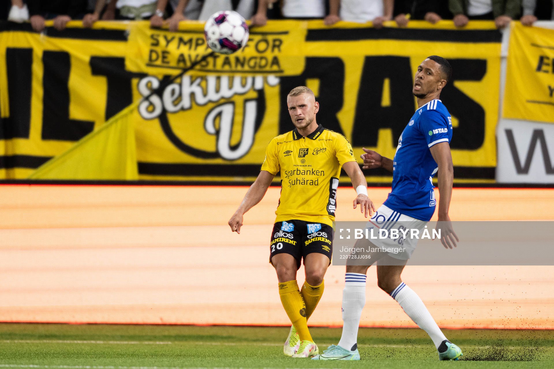 Simon Strand of Elfsborg and Mathis Bolly of Molde