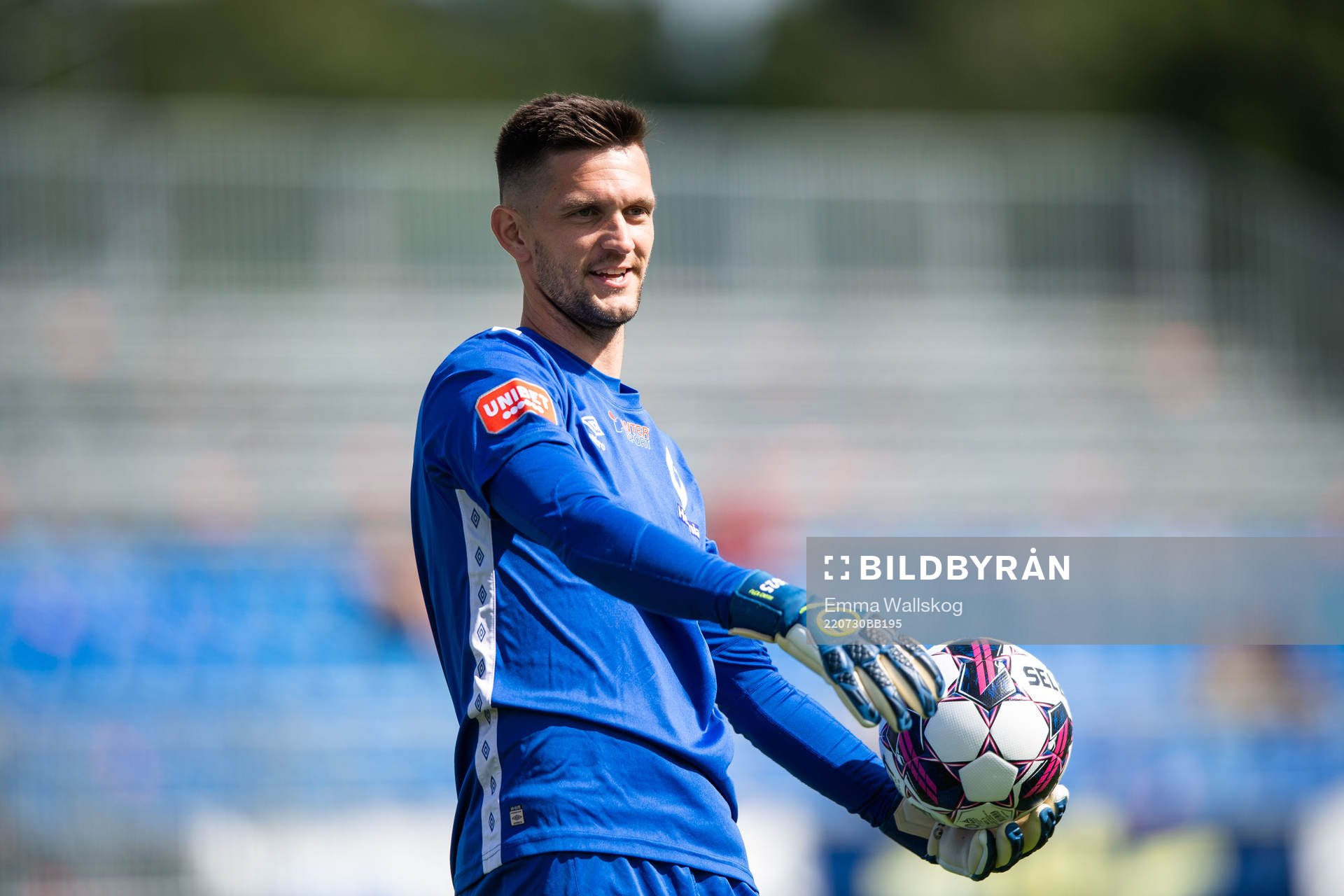 Degerfors målvakt Jeffrey Gal