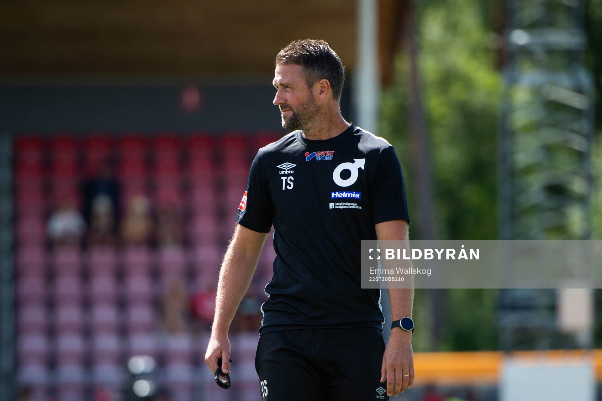 Degerfors tränare Tobias Solberg