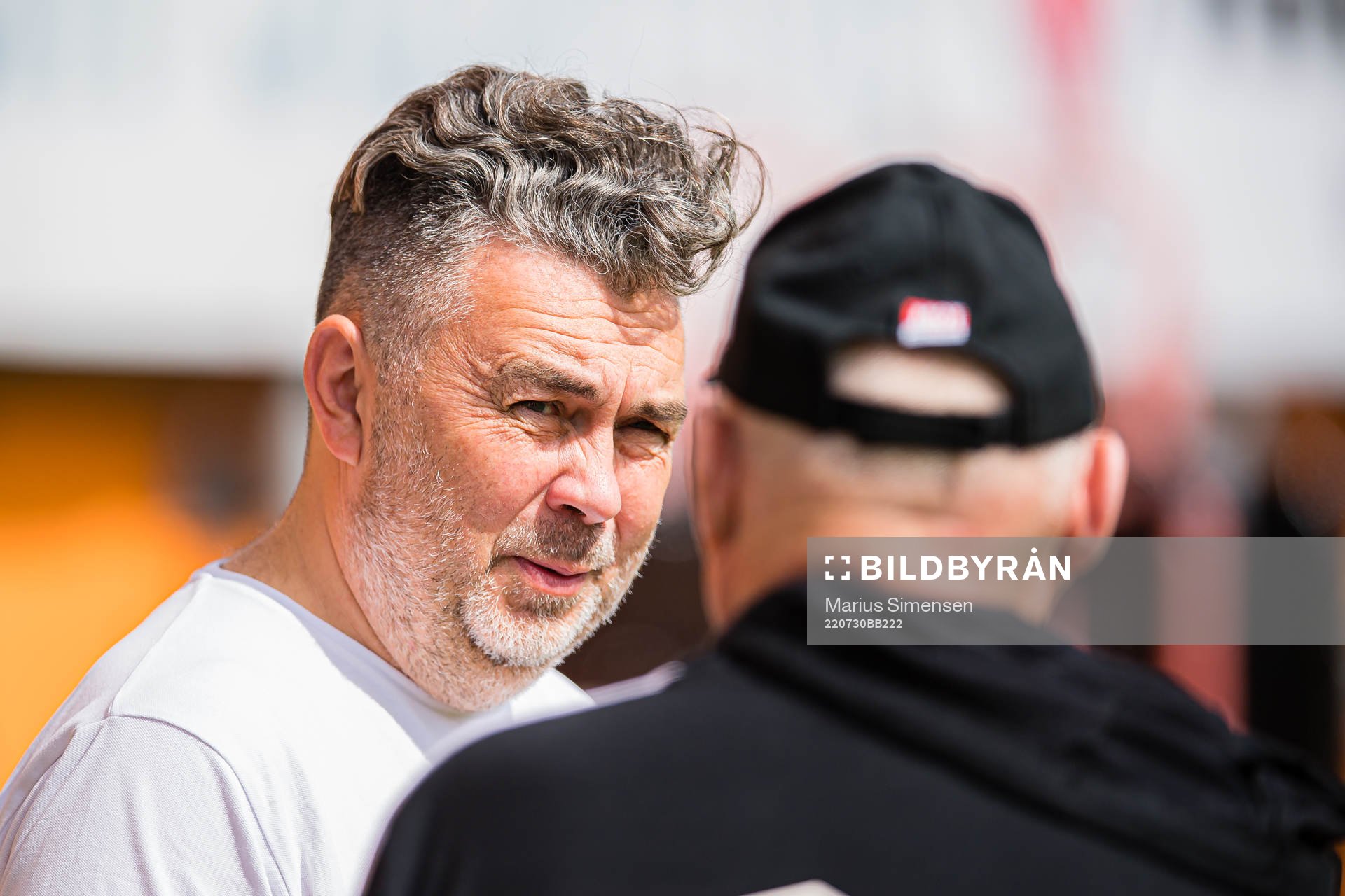 Frode Thomassen, managing director of Bodø/Glimt, ahead of the Eliteserien match between Aalesund and Bodø/Glimt on July 30, 2022 in Ålesund.