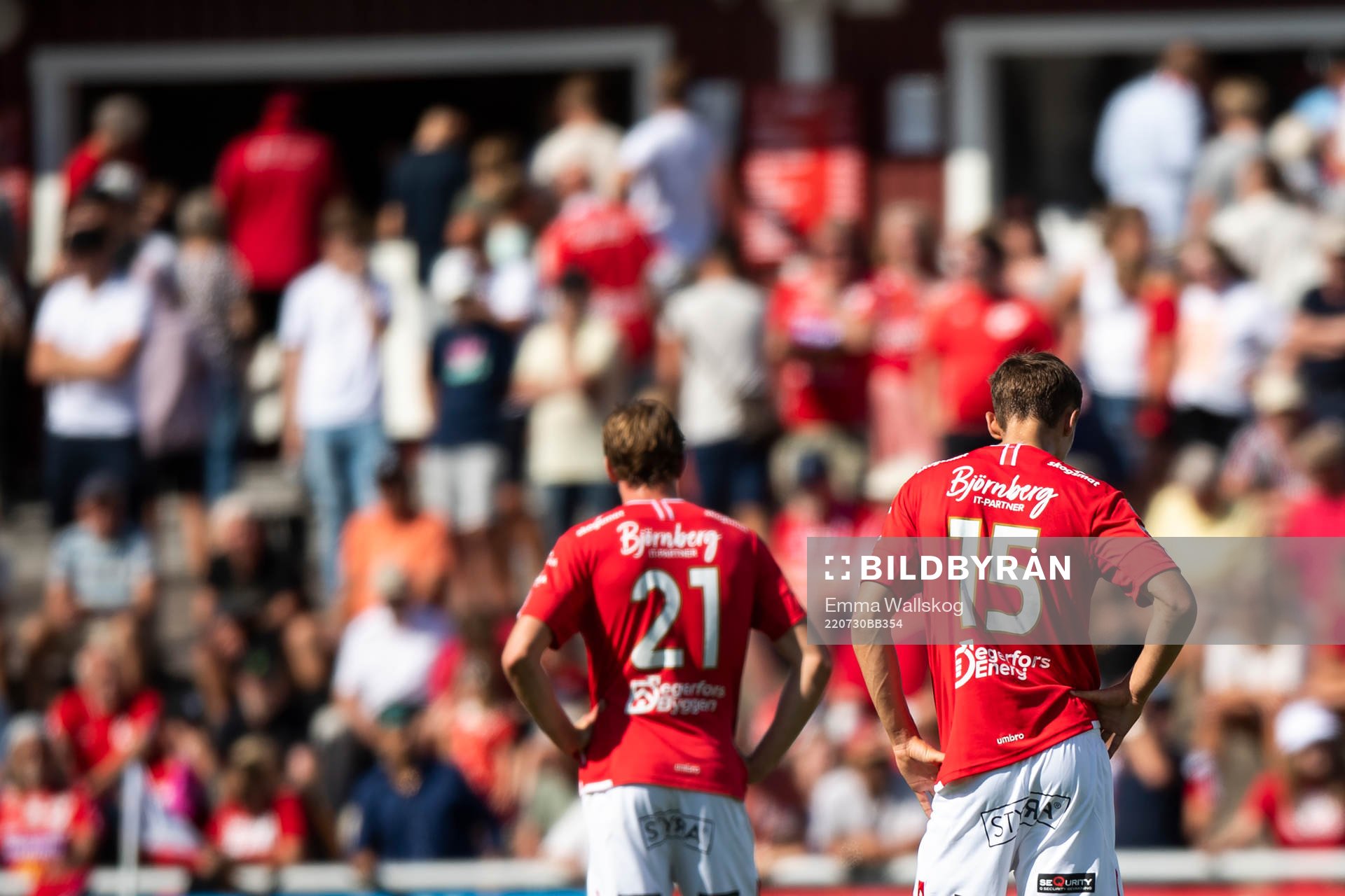 Degerfors Adam Carlen och Gustaf Lagerbielke deppar