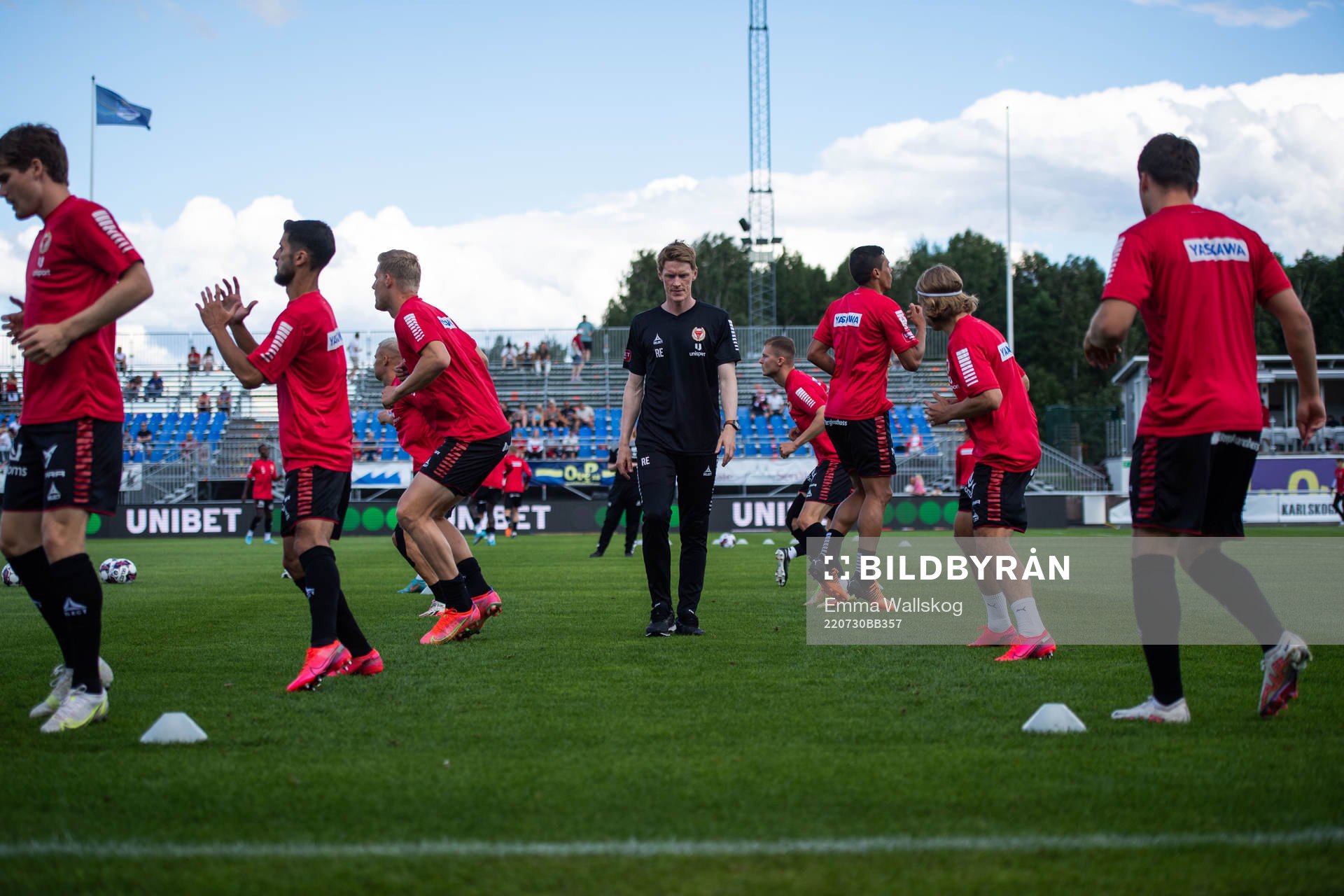 Kalmars assisterande tränare Rasmus Elm