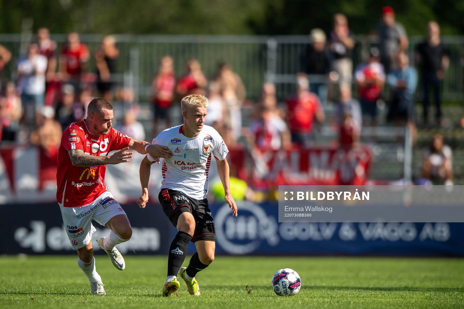Degerfors Rasmus Örqvist och Kalmars Carl Gustafsson