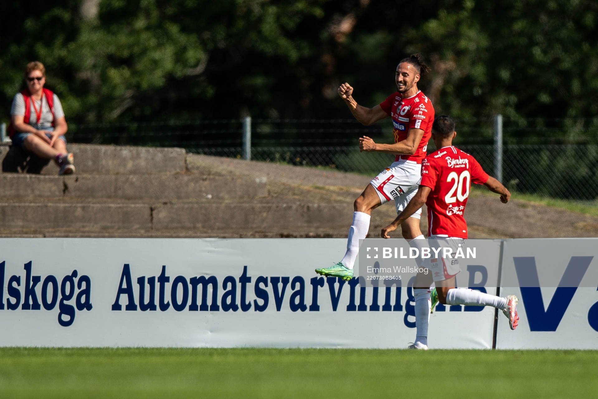 Degerfors Dijan Vukojevic jublar