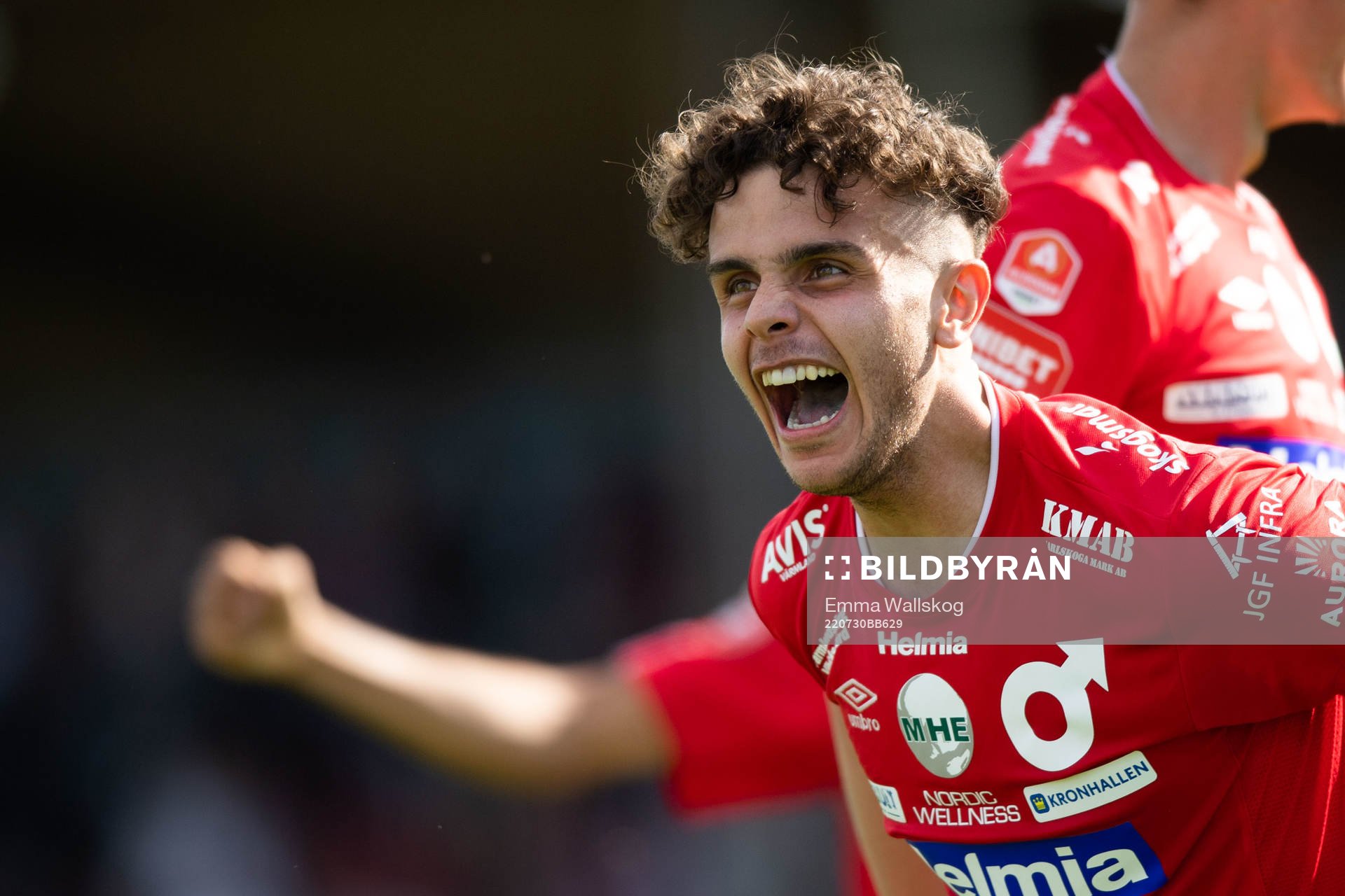 Degerfors Justin Salmon jublar