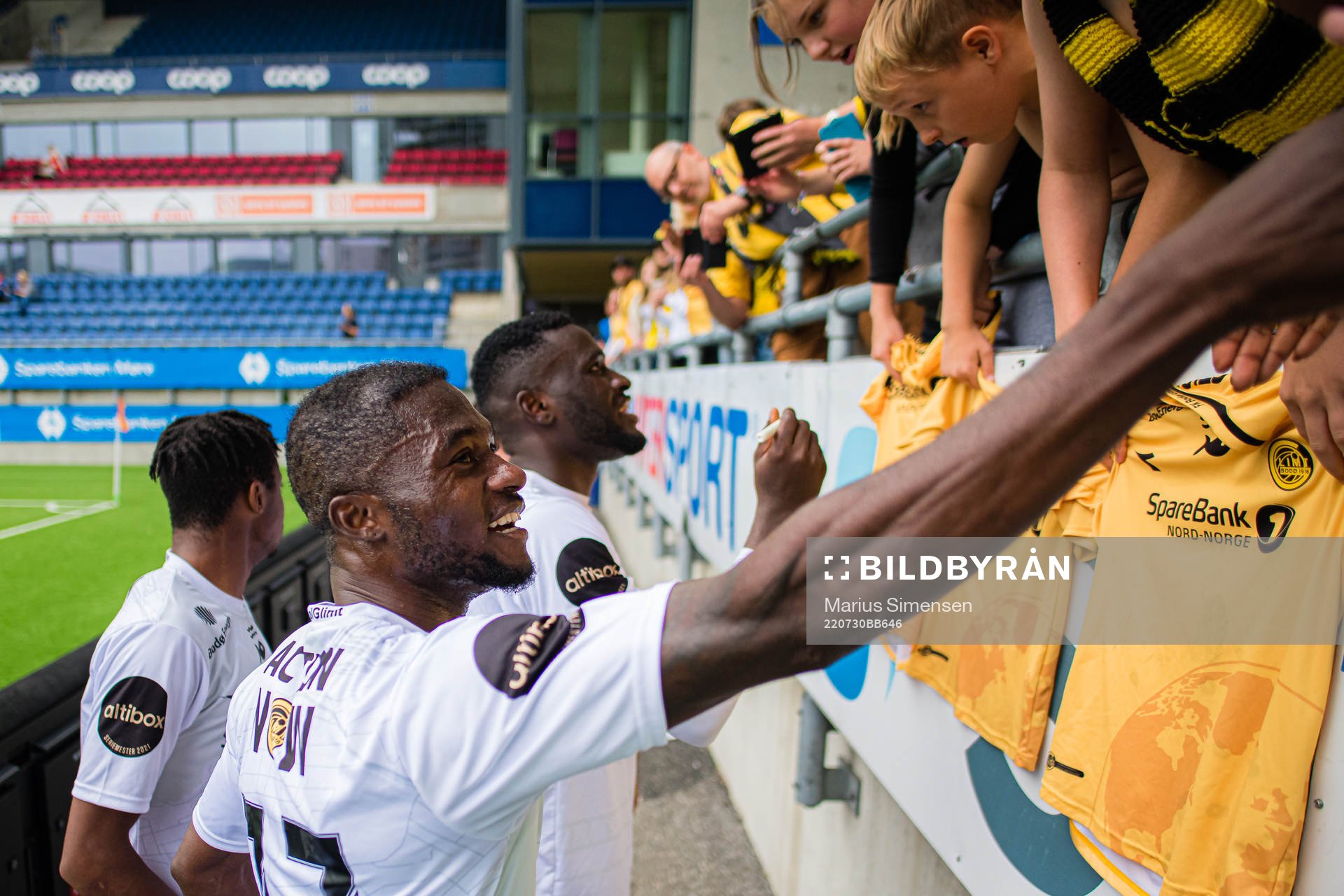 Gilbert Koomson of Bodø/Glimt