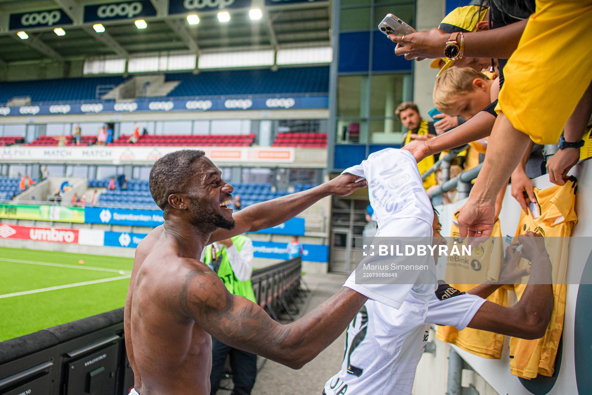 Gilbert Koomson of Bodø/Glimt