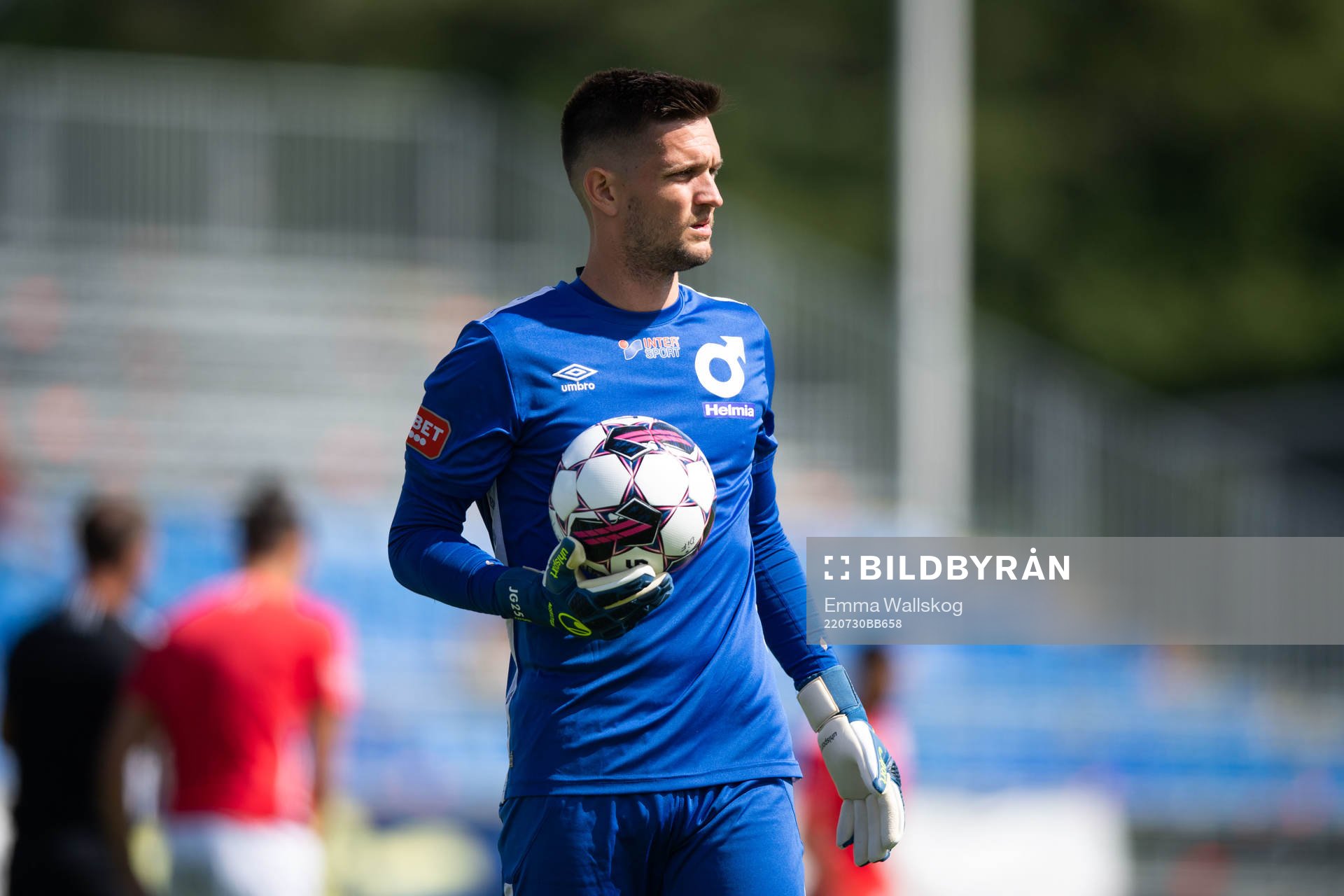 Degerfors målvakt Jeffrey Gal