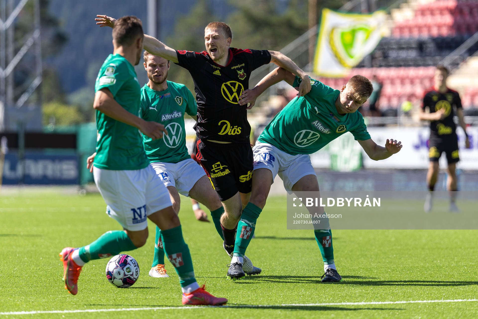Östersunds Simon Kroon och Jönköpings Arvid Eriksson