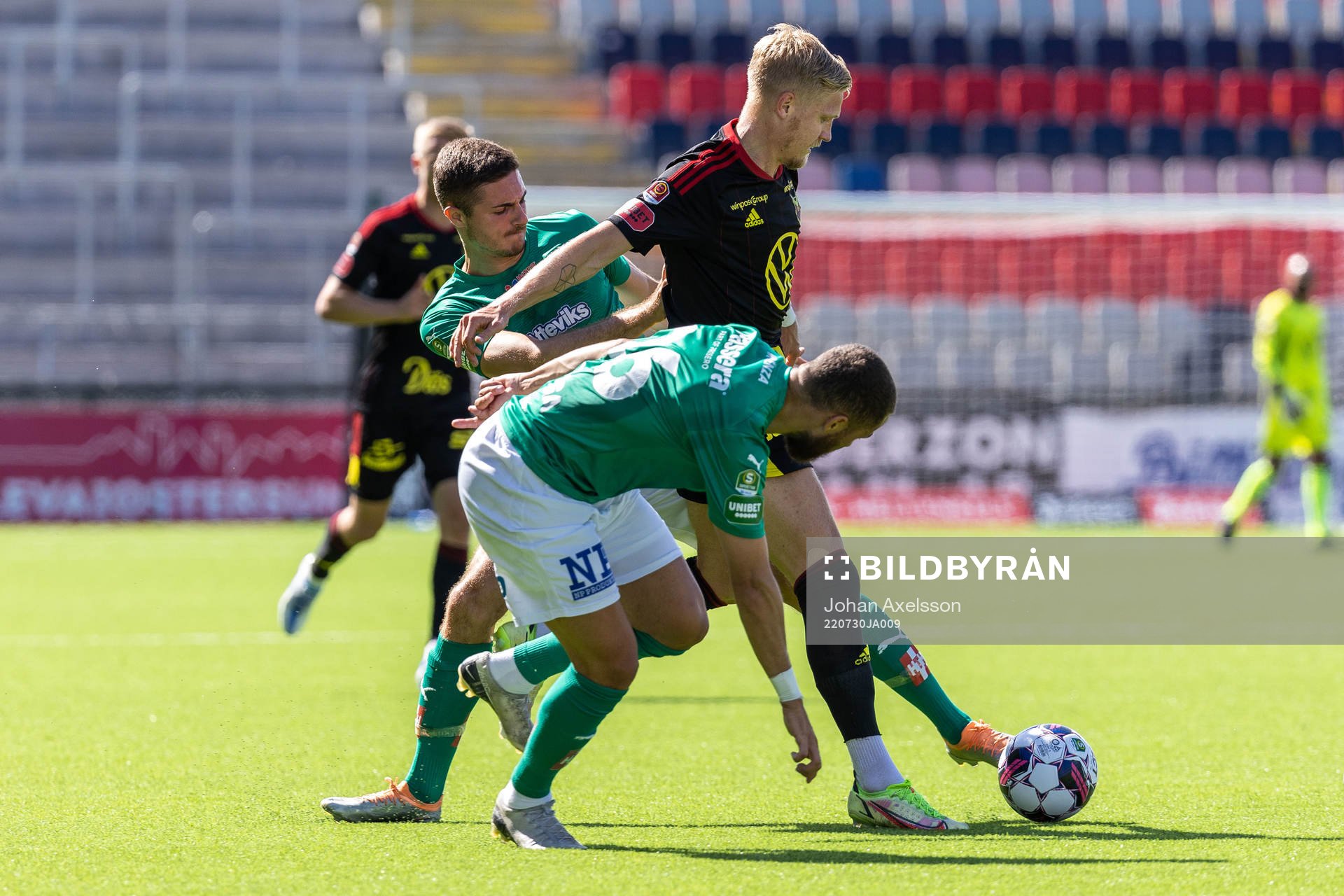 Östersunds André Österholm och Jönköpings Malkolm