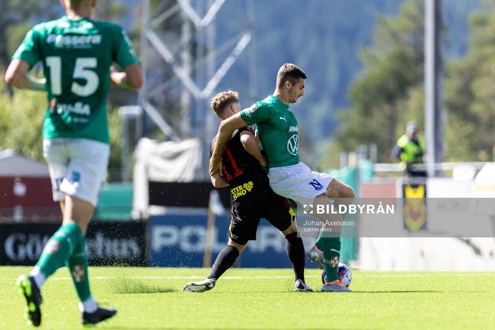 Östersunds Henrik Bellman och Jönköpings Daniel Ljung