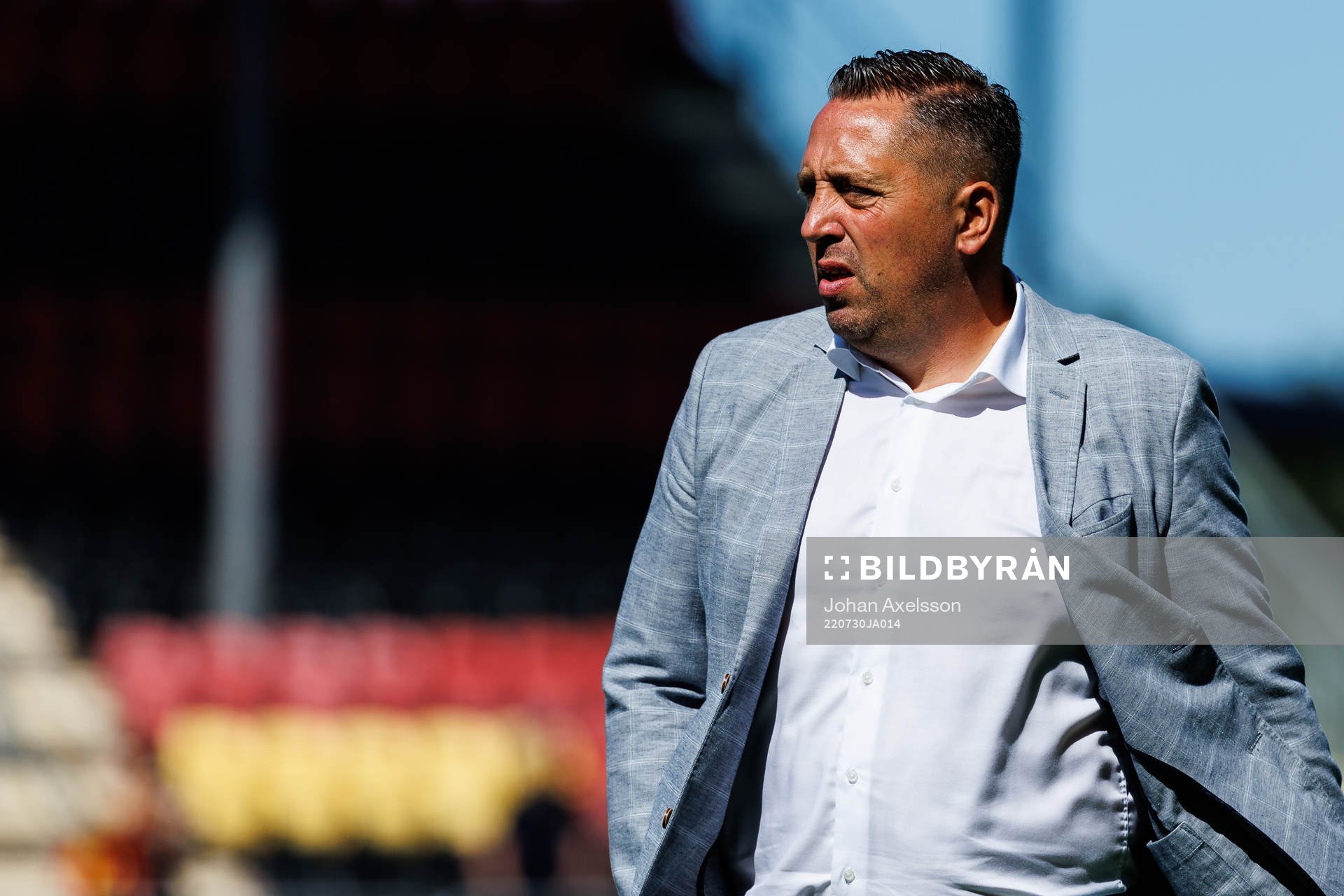 Östersunds tränare Magnus Powell