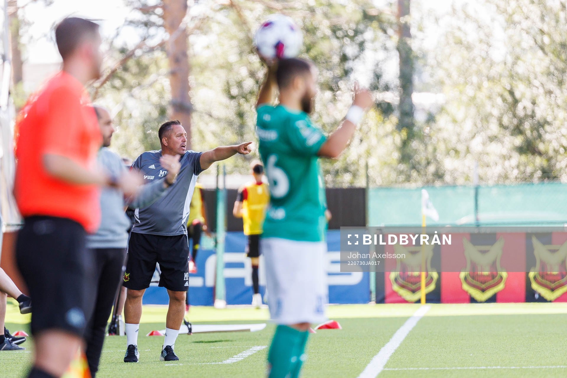 Östersunds tränare Magnus Powell