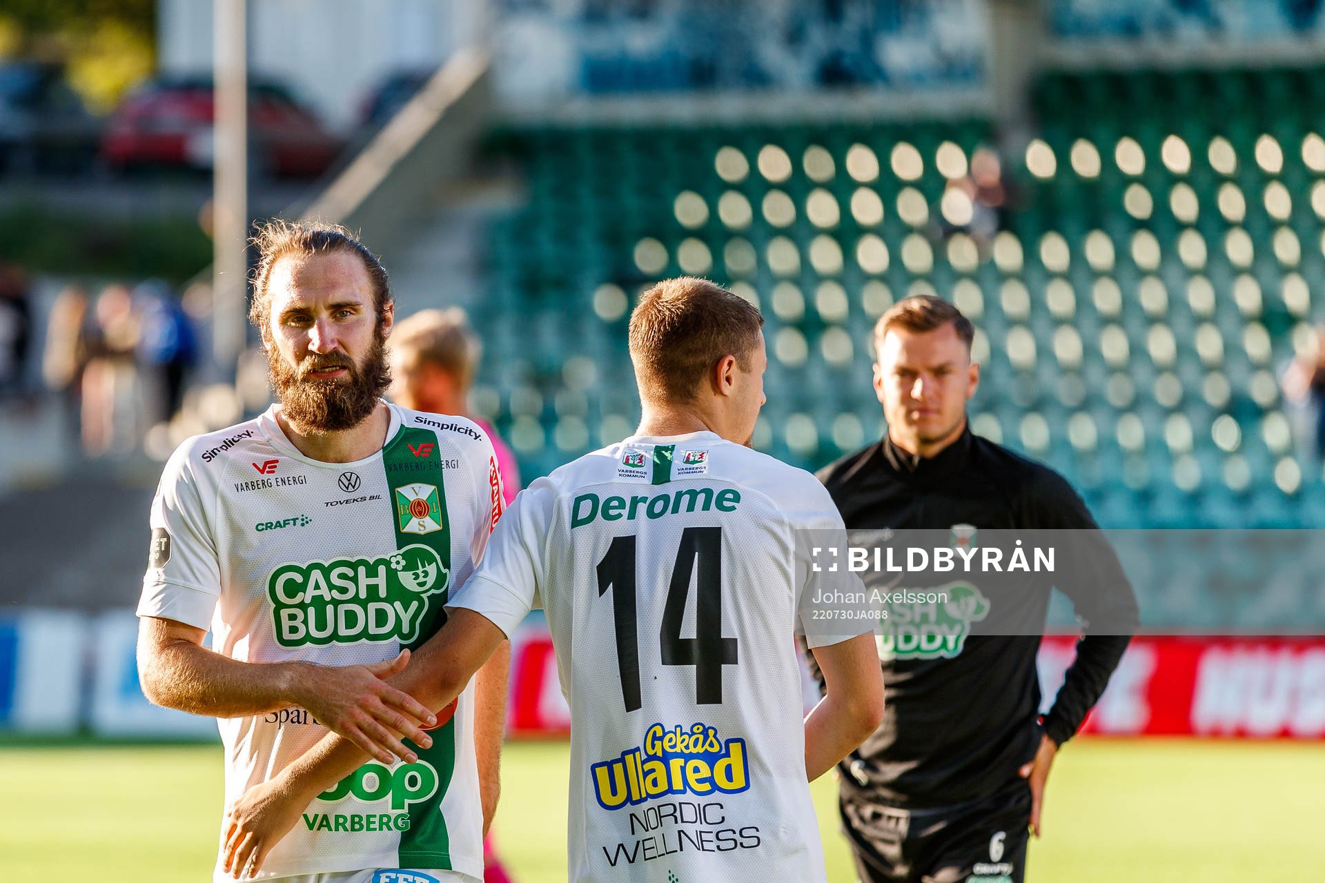 Varbergs Robin Simovic jublar