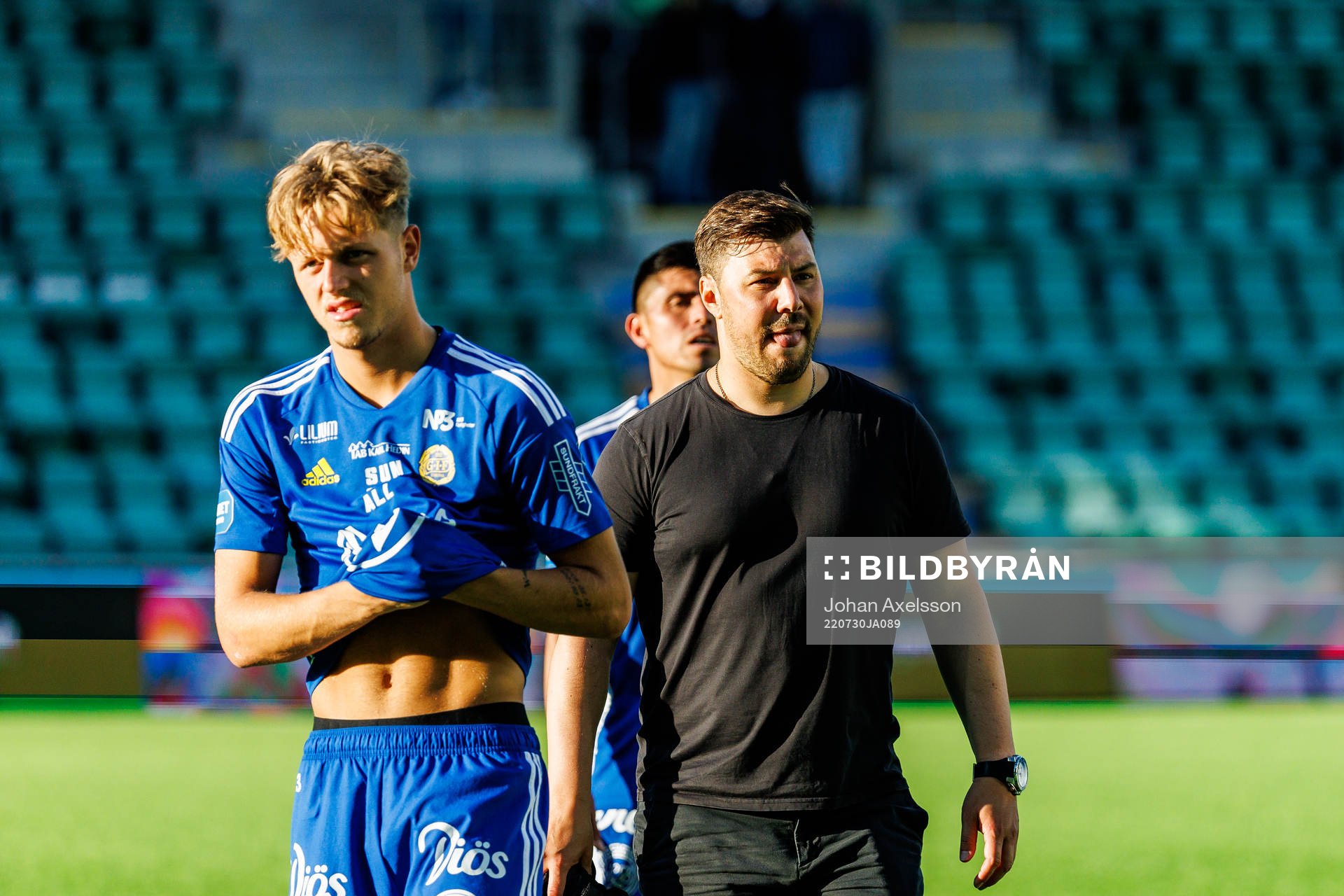 Sundsvalls tränare Brian Clarhaut deppar