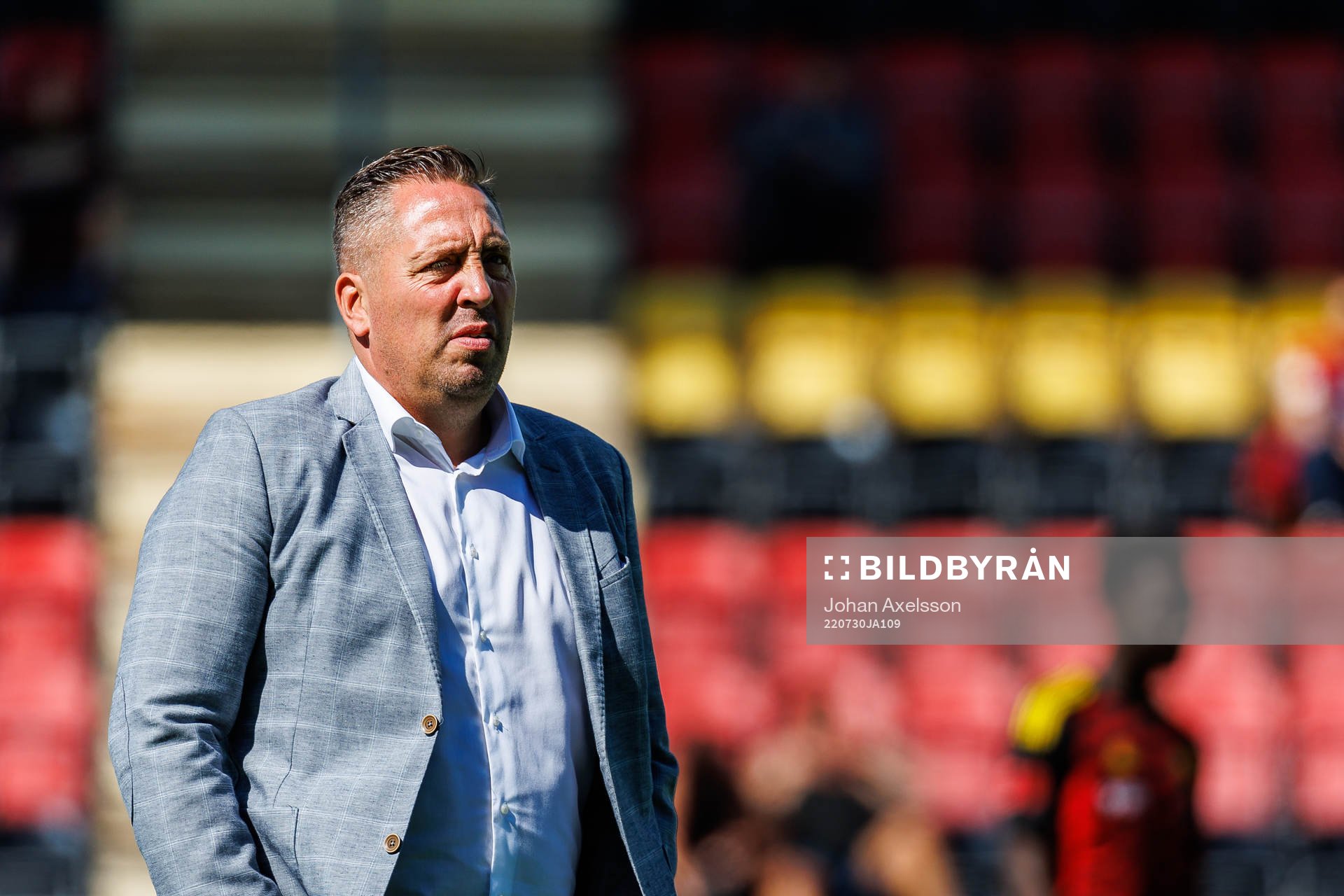 Östersunds tränare Magnus Powell