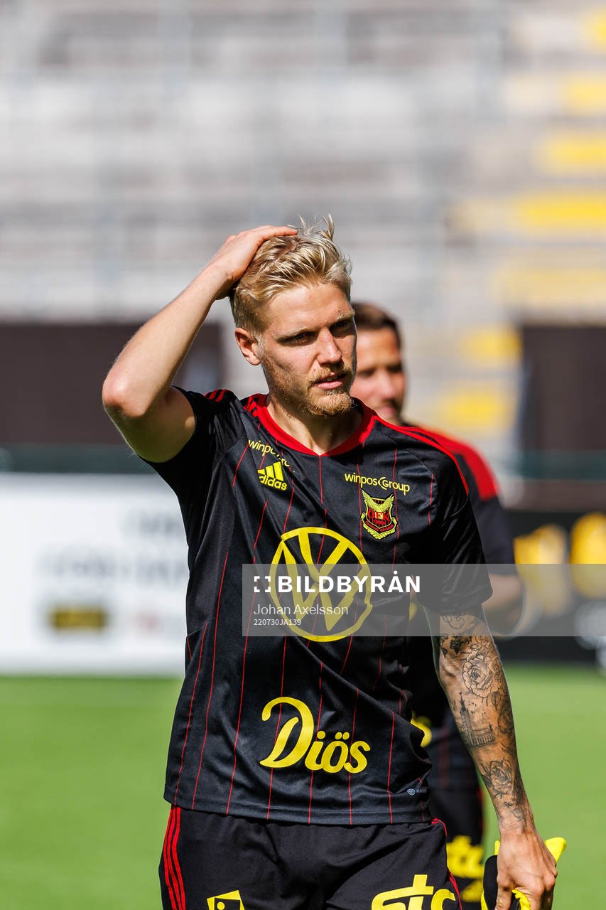 Östersunds André Österholm deppar