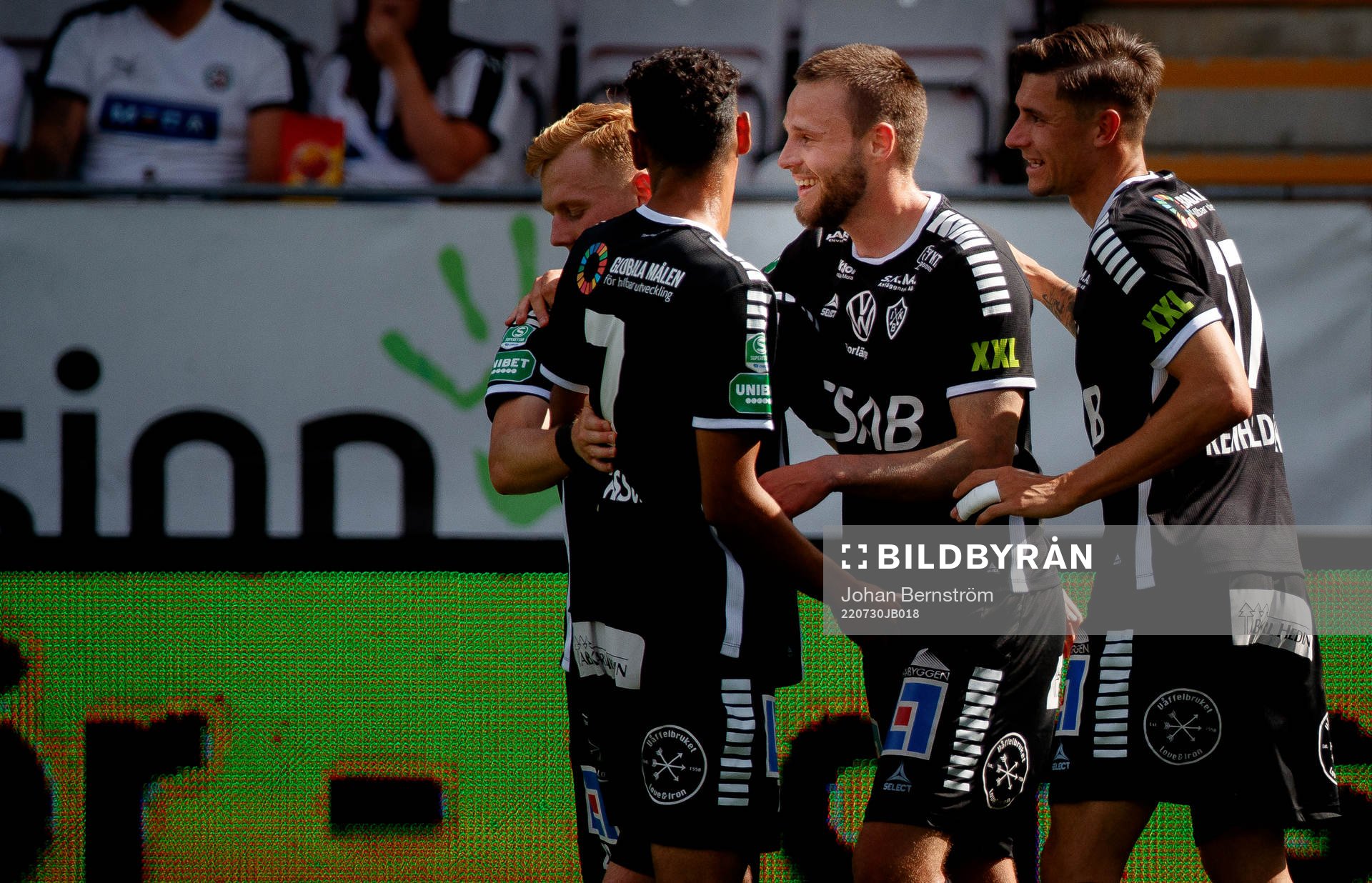 Brage Niklas Söderberg jublar