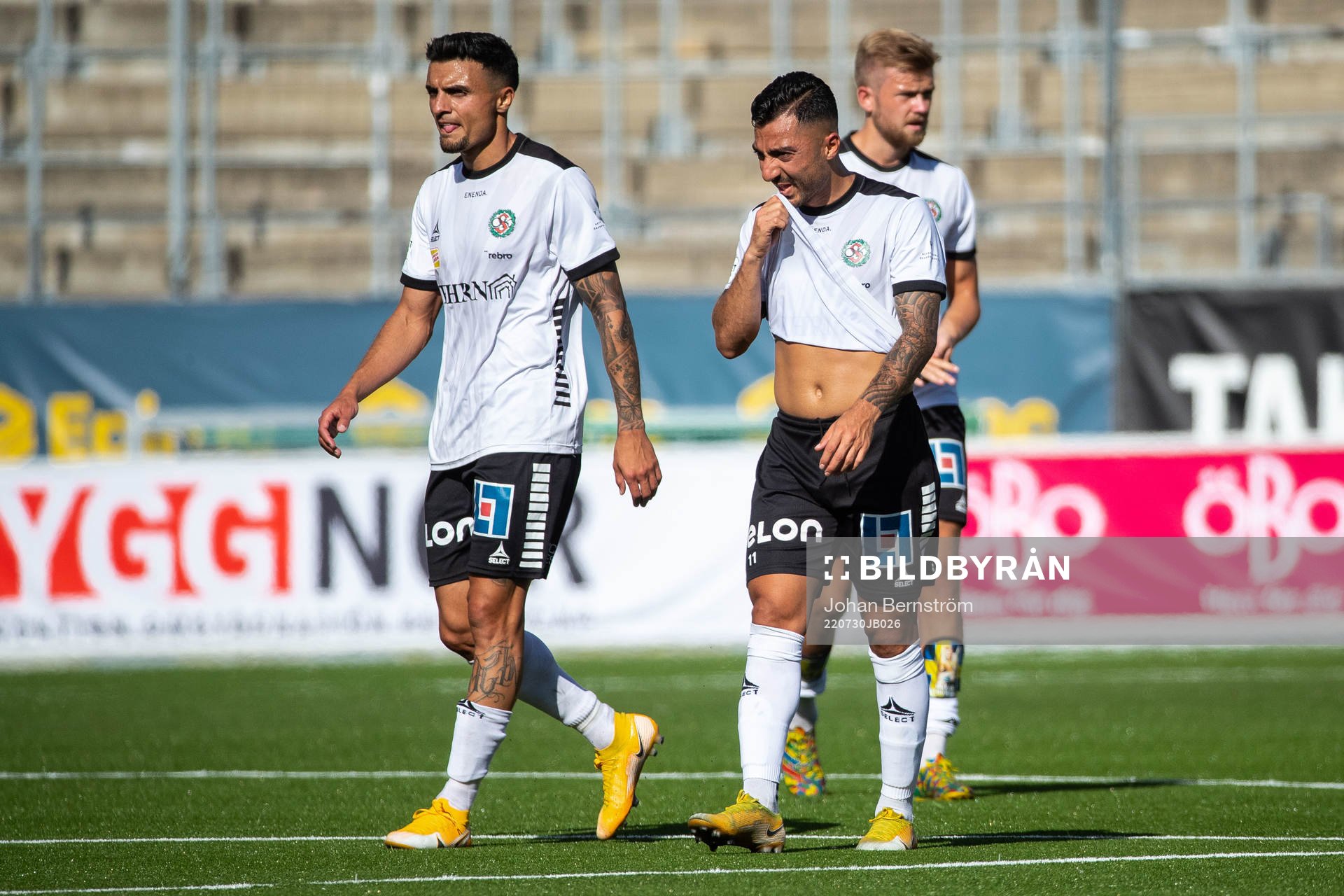 Örebros Ahmed Yasin och Jiloan Hamad deppar