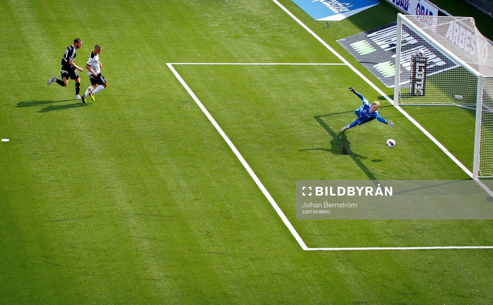 Brages Niklas Söderberg nickar in 0-2