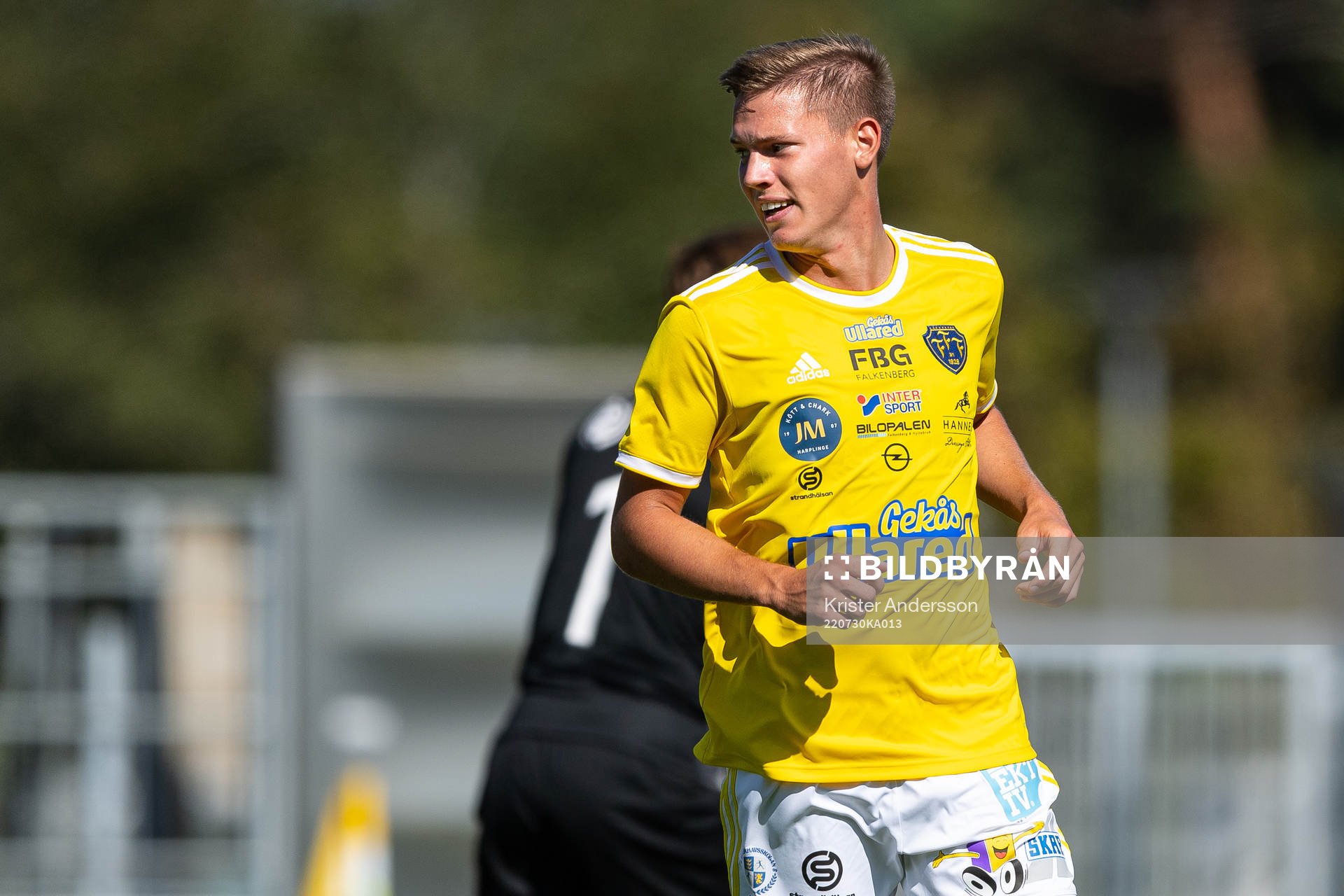 Falkenbergs Taylor Silverholt jublar