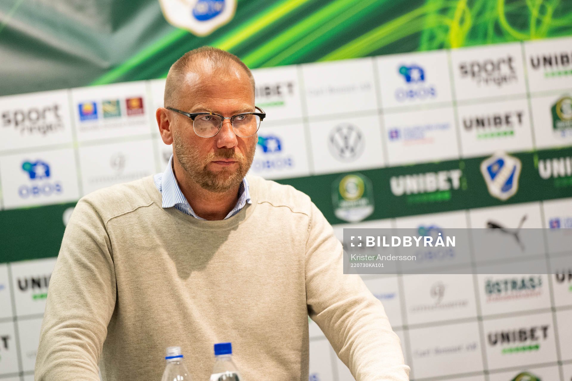 Halmstads tränare Magnus Haglund