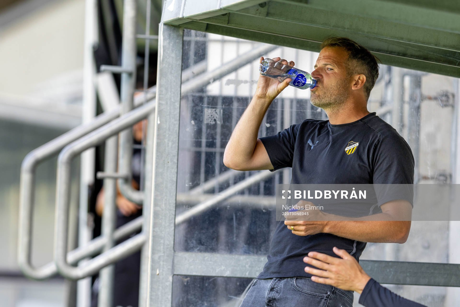 Häckens tränare Robert Vilahamn