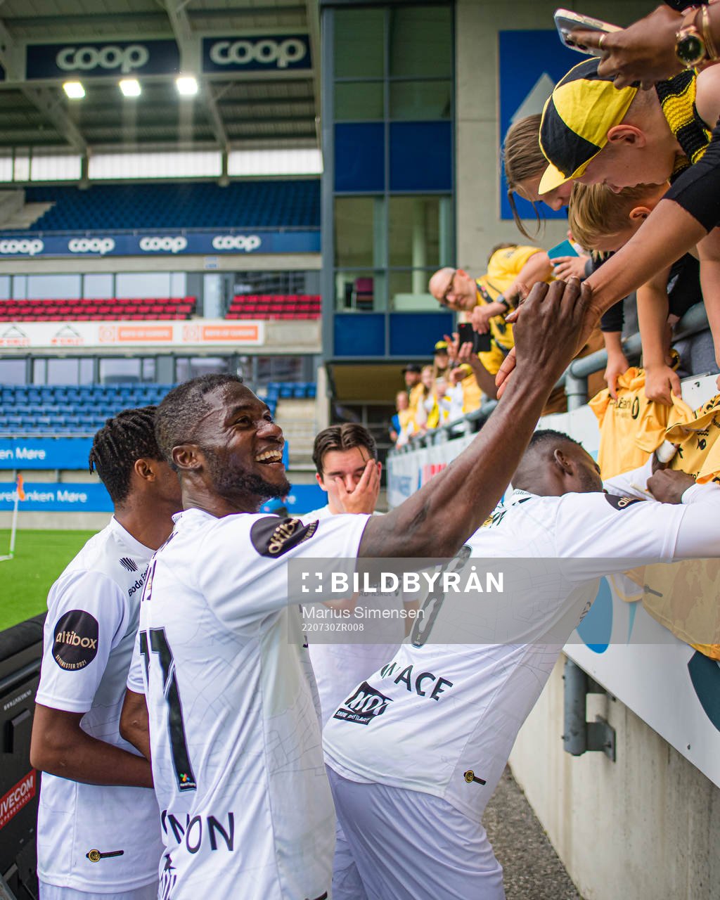 Gilbert Koomson of Bodø/Glimt