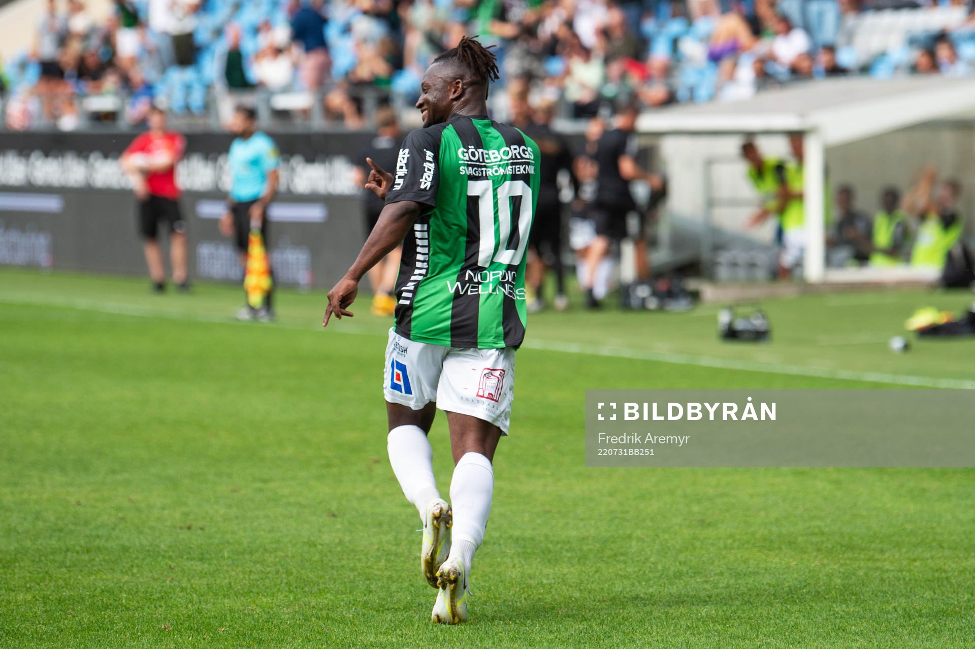 GAIS Michael Kargbo jublar