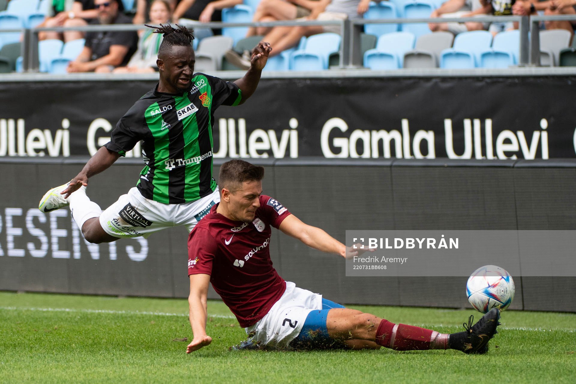 GAIS  Michael Kargbo och Qvidings Rinor Zenulla