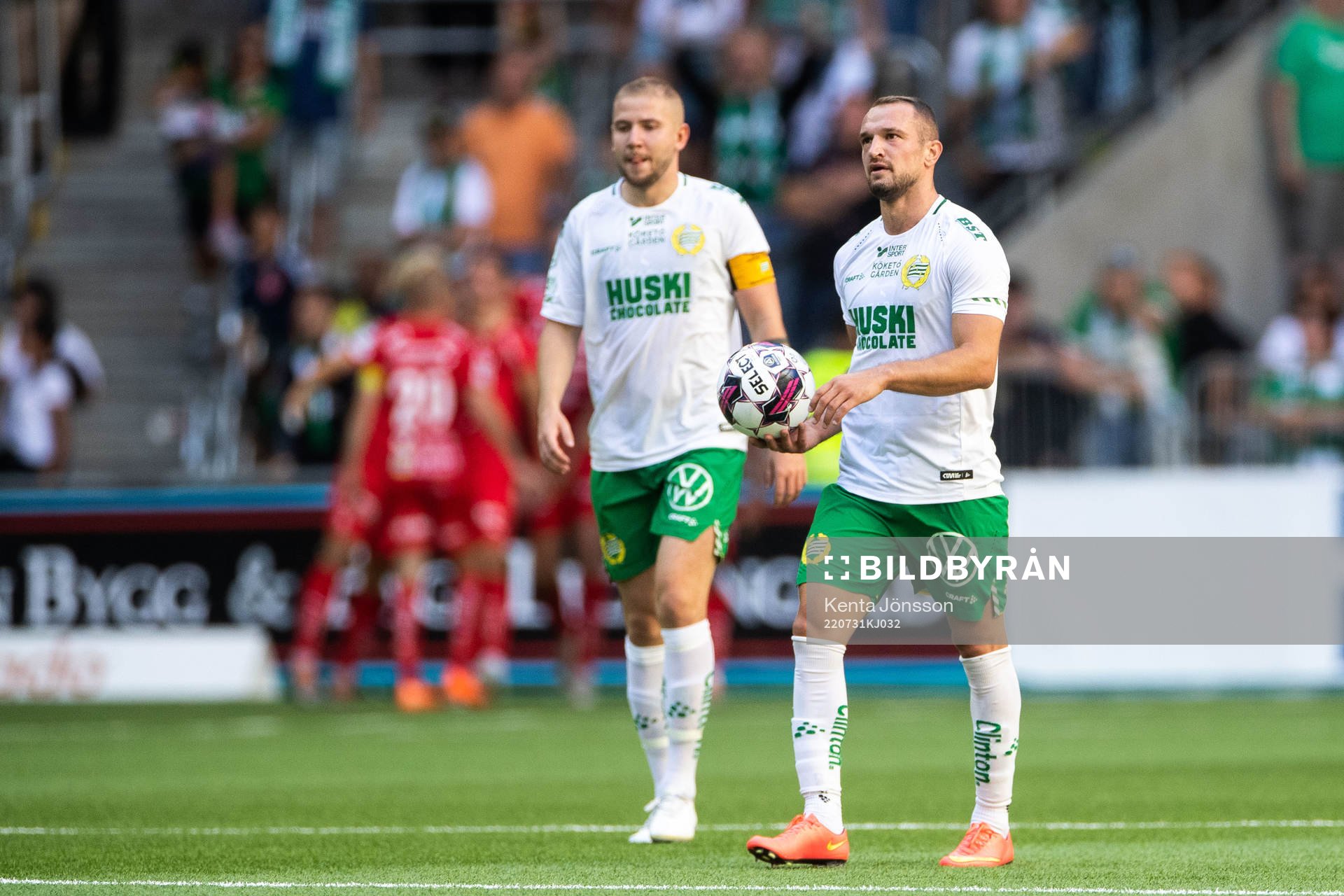 Hammarbys Veton Berisha deppar