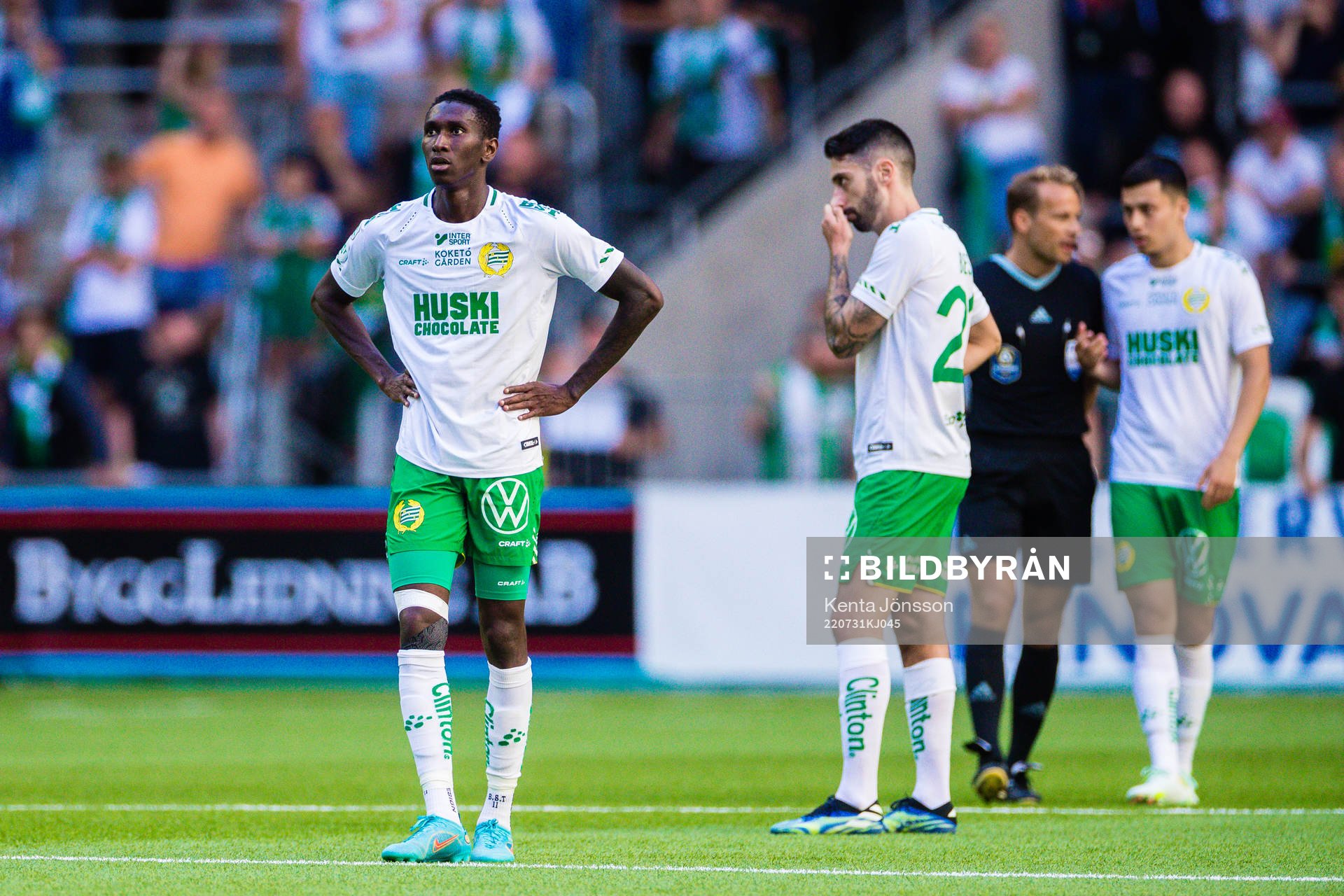 Hammarbys Bubacarr Trawally deppar