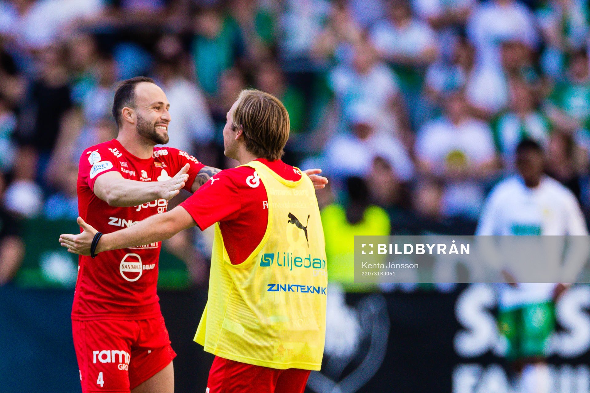 Värnamos Evaldo Nascimento Lamaur Neto jublar
