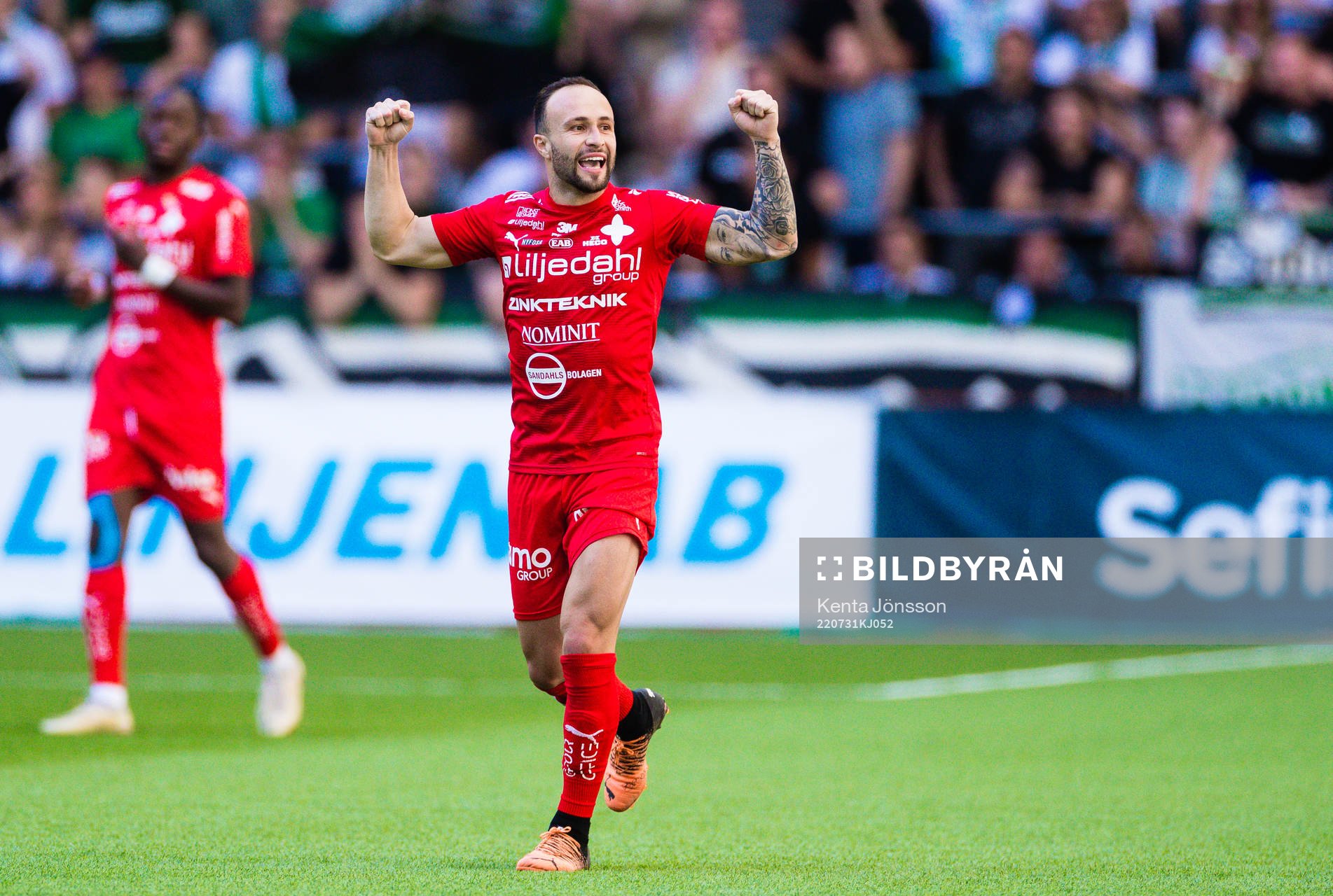 Värnamos Evaldo Nascimento Lamaur Neto jublar