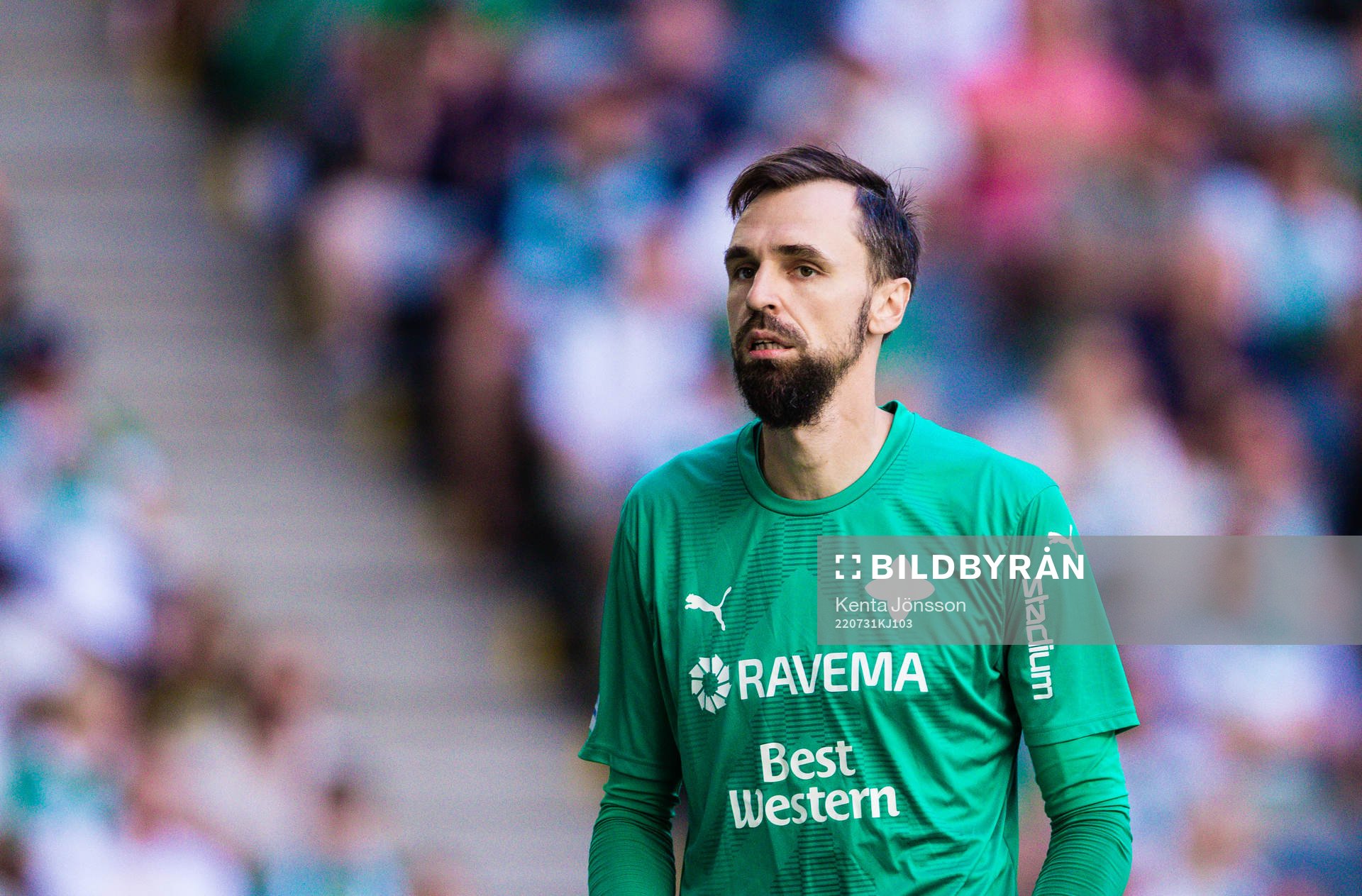 Värnamos målvakt Pilip Vaitsiakhovich