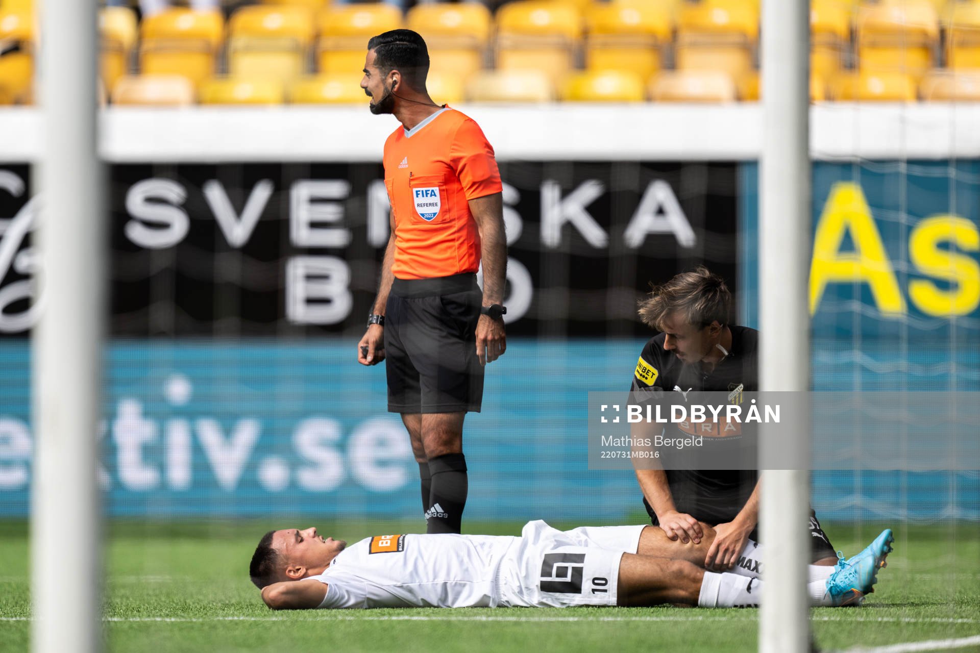 Häckens Ali Youssef får vård