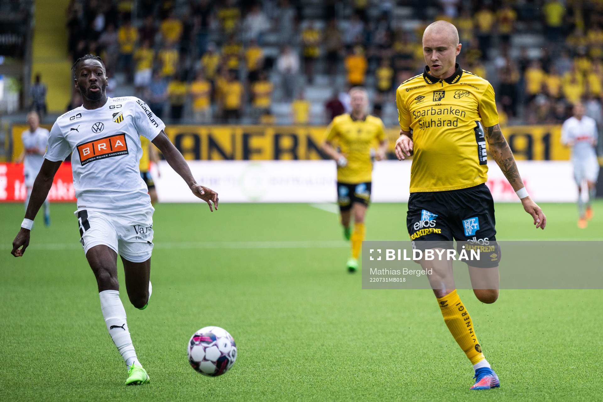 Häckens Blair Sebastian Turgott och Elfsborgs Sebastian