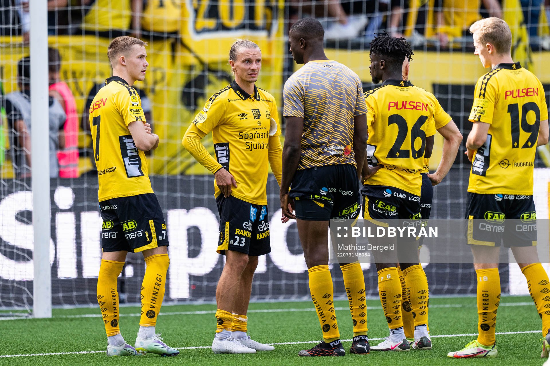 Elfsborgs Jacob Ondrejka, Niklas Hult, Maudo Lamine Jarjue