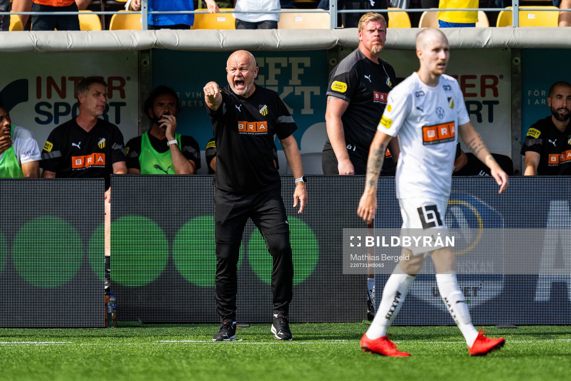 Häckens tränare Per-Mathias Høgmo reagerar