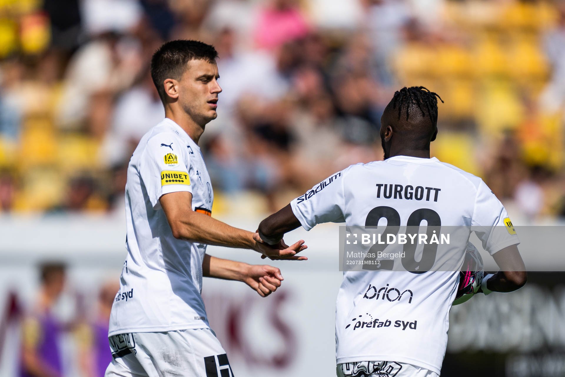 Häckens Alexander Jeremejeff och Blair Sebastian Turgott